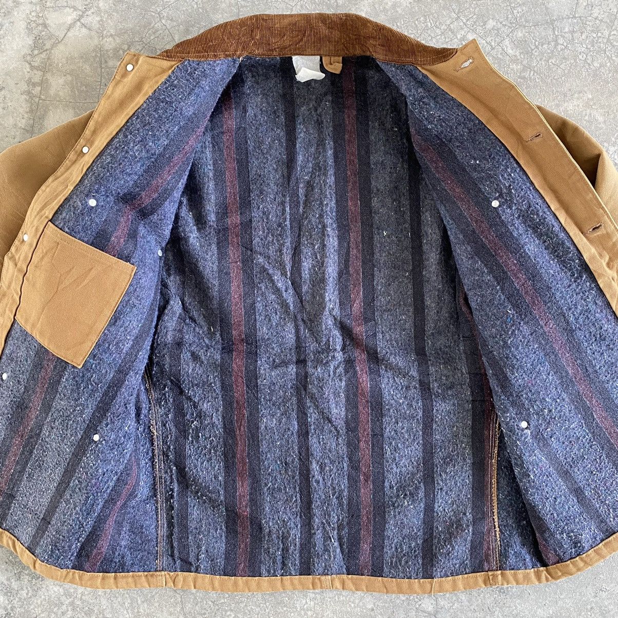 Carhartt × Vintage Vintage Carhartt Duck Blanket Lined Workwear Chore Jacket Size US M / EU 48-50 / 2 - 13 Thumbnail