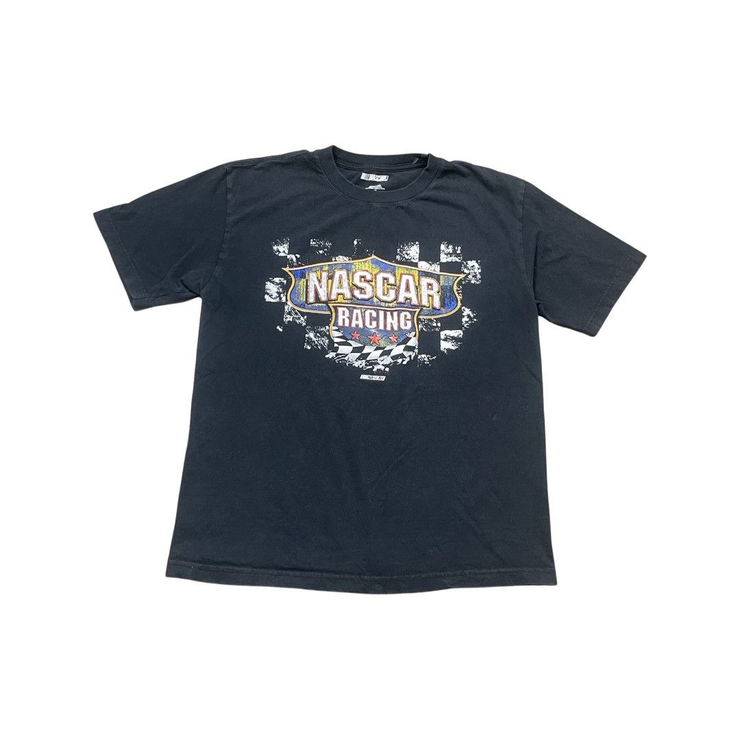 Nascar White Graphic Tee Unisex XL