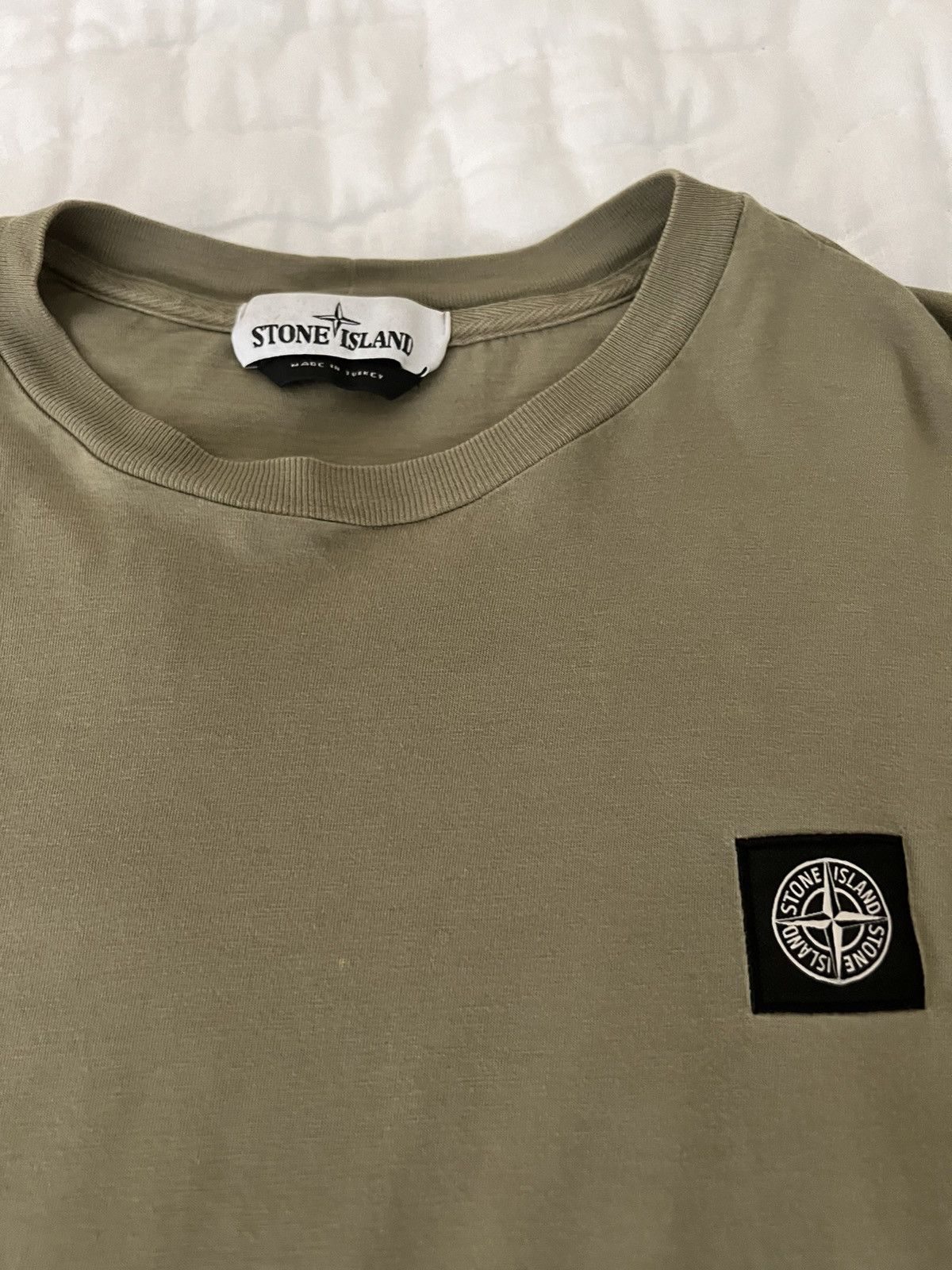 Stone Island Stone Island Tee Army Green Size US M / EU 48-50 / 2 - 2 Thumbnail