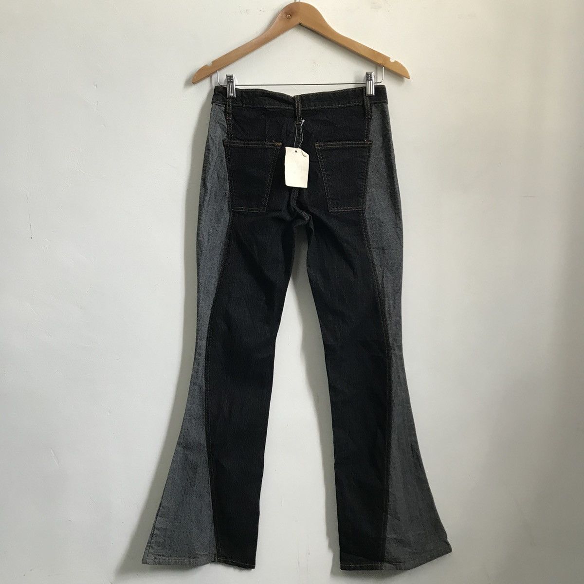 Undercover Boot Cut Flare Patchwork Style Denim Jeans Size US 28 / EU 44 - 2 Thumbnail