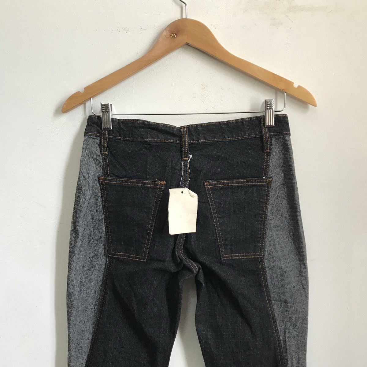 Undercover Boot Cut Flare Patchwork Style Denim Jeans Size US 28 / EU 44 - 5 Thumbnail