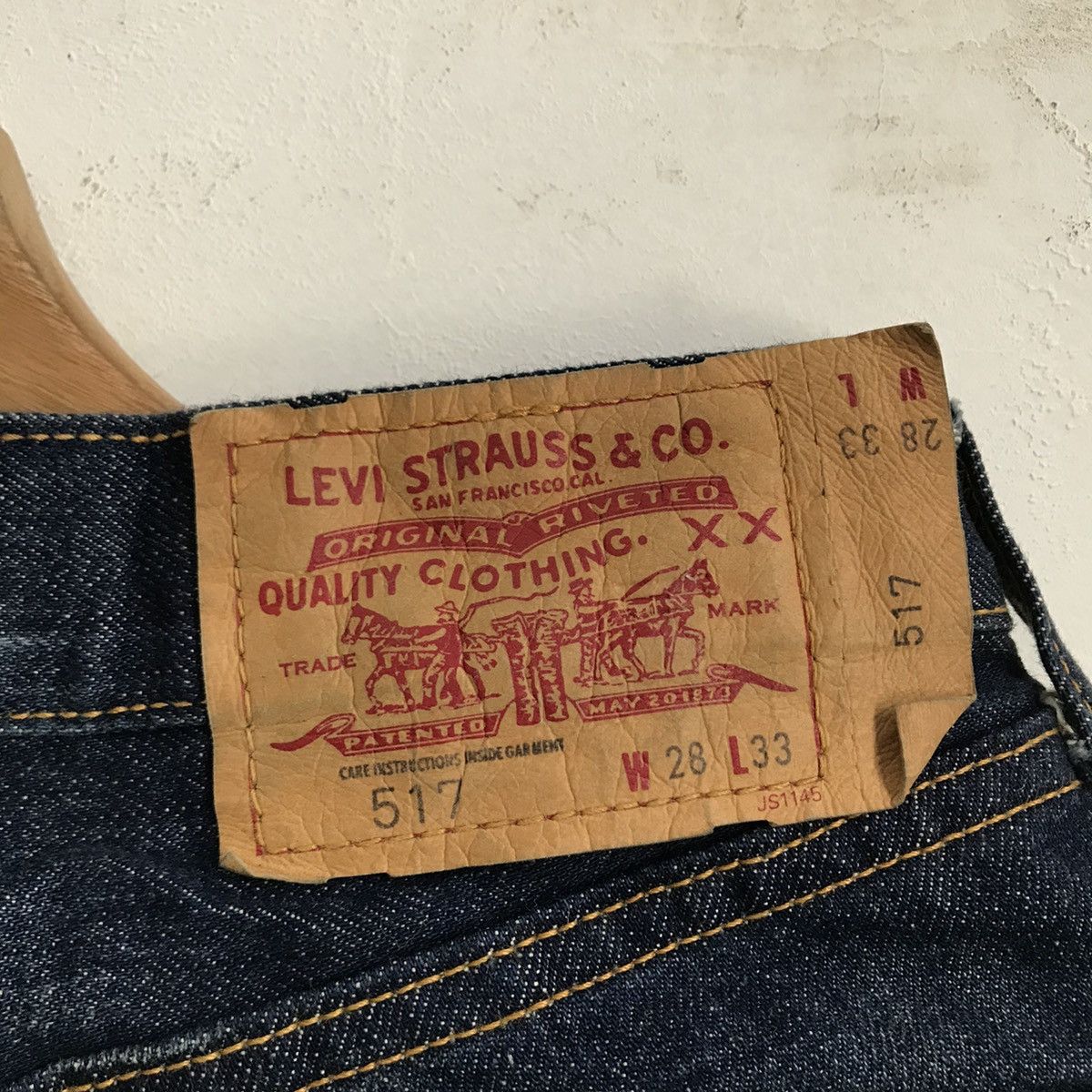 Levi's Levis 517 Flare Denim Jeans Size US 28 / EU 44 - 6 Thumbnail
