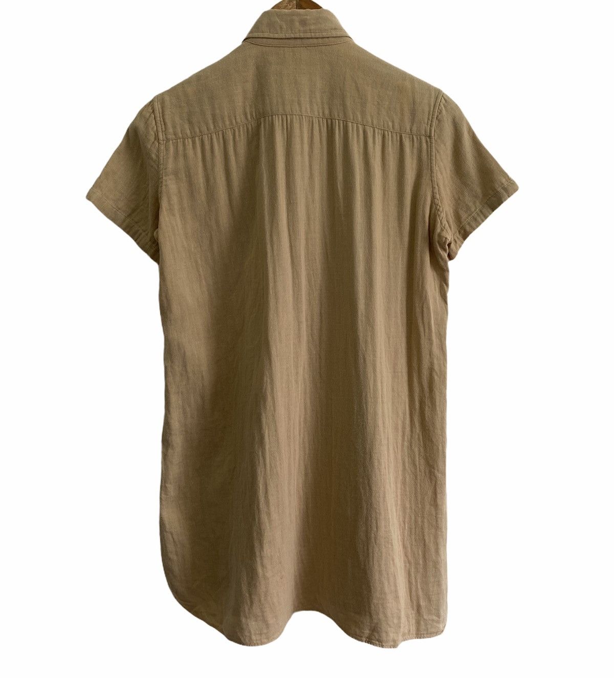 Yohji Yamamoto Y’s Yohji Yamamoto🇯🇵Old Cotton Hemp Button Long Shirt Size US S / EU 44-46 / 1 - 5 Thumbnail