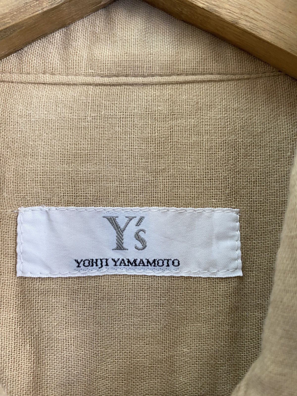 Yohji Yamamoto Y’s Yohji Yamamoto🇯🇵Old Cotton Hemp Button Long Shirt Size US S / EU 44-46 / 1 - 6 Thumbnail