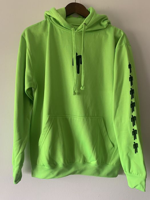 Billie eilish neon green hot sale hoodie