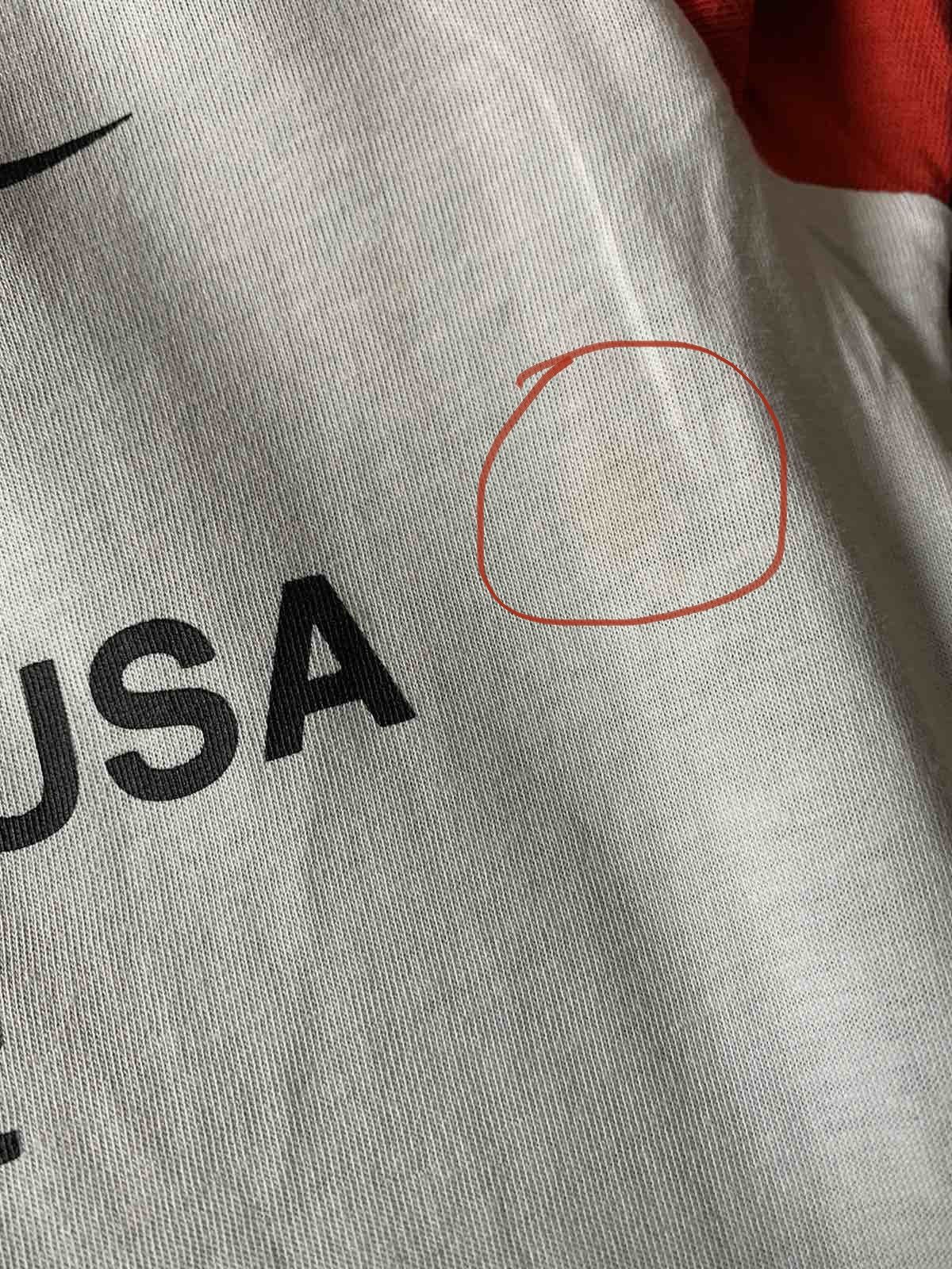 Nike Nike Red Cotton T-Shirt Size US M / EU 48-50 / 2 - 6 Thumbnail