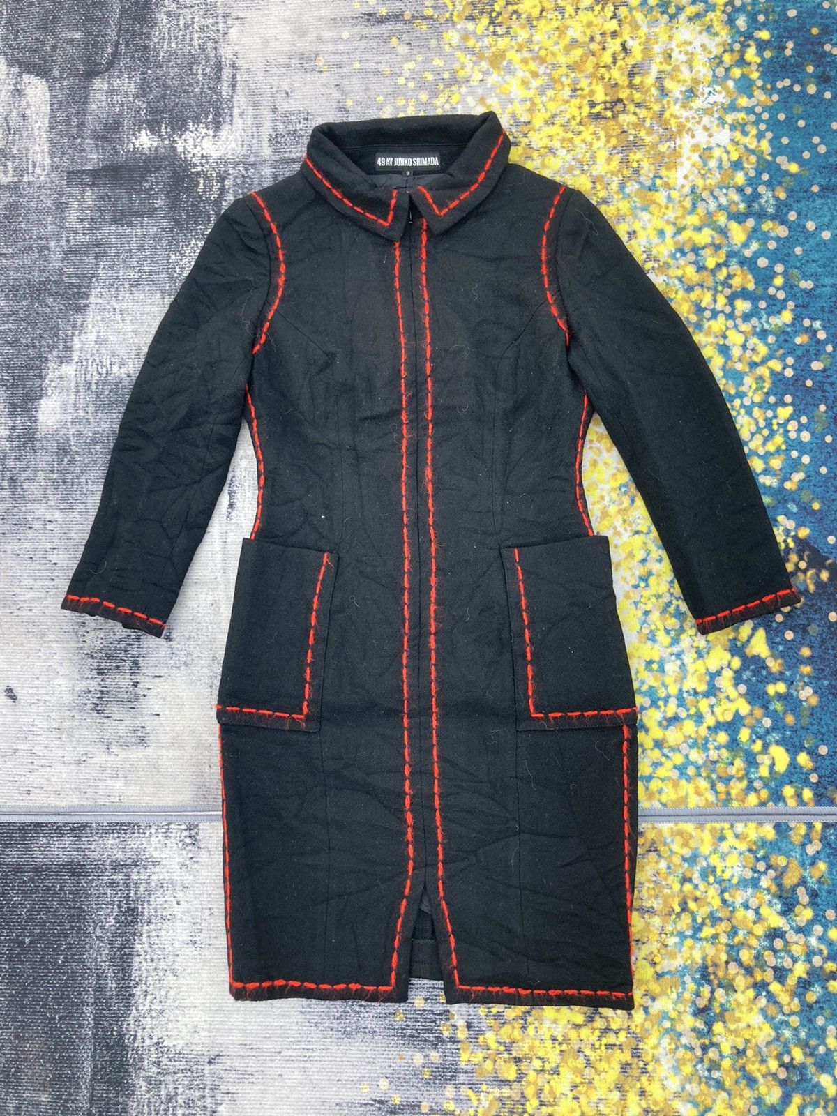 Junko Shimada 49 AV JUNKO SHIMADA WOOL COAT | Grailed