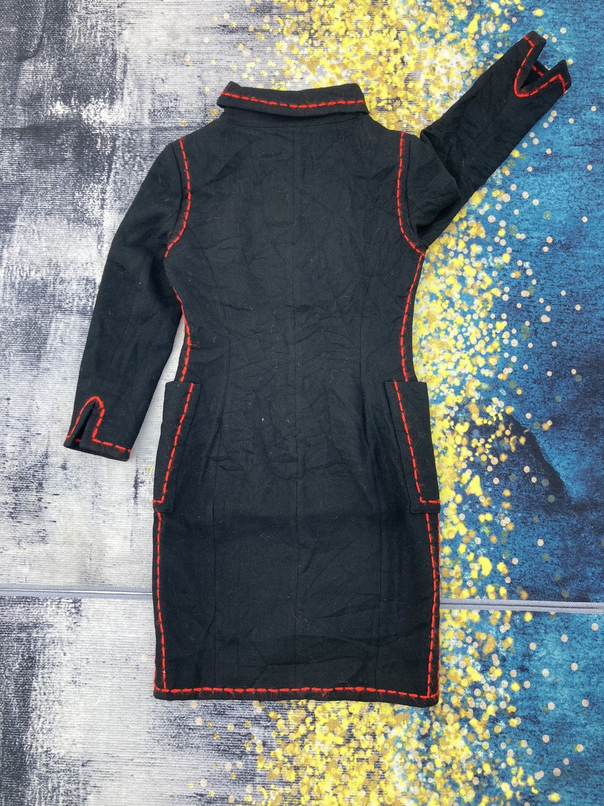 Junko Shimada 49 AV JUNKO SHIMADA WOOL COAT Size S / US 4 / IT 40 - 2 Thumbnail