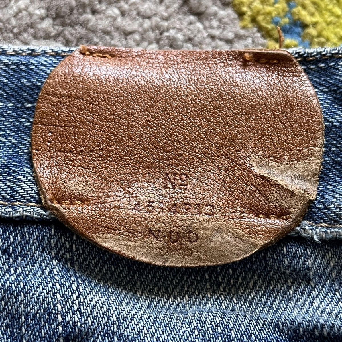 Japanese Brand × NANO universe × Vintage Distressed The 1st Floor Redline Denim Selvedge Size US 31 - 14 Thumbnail