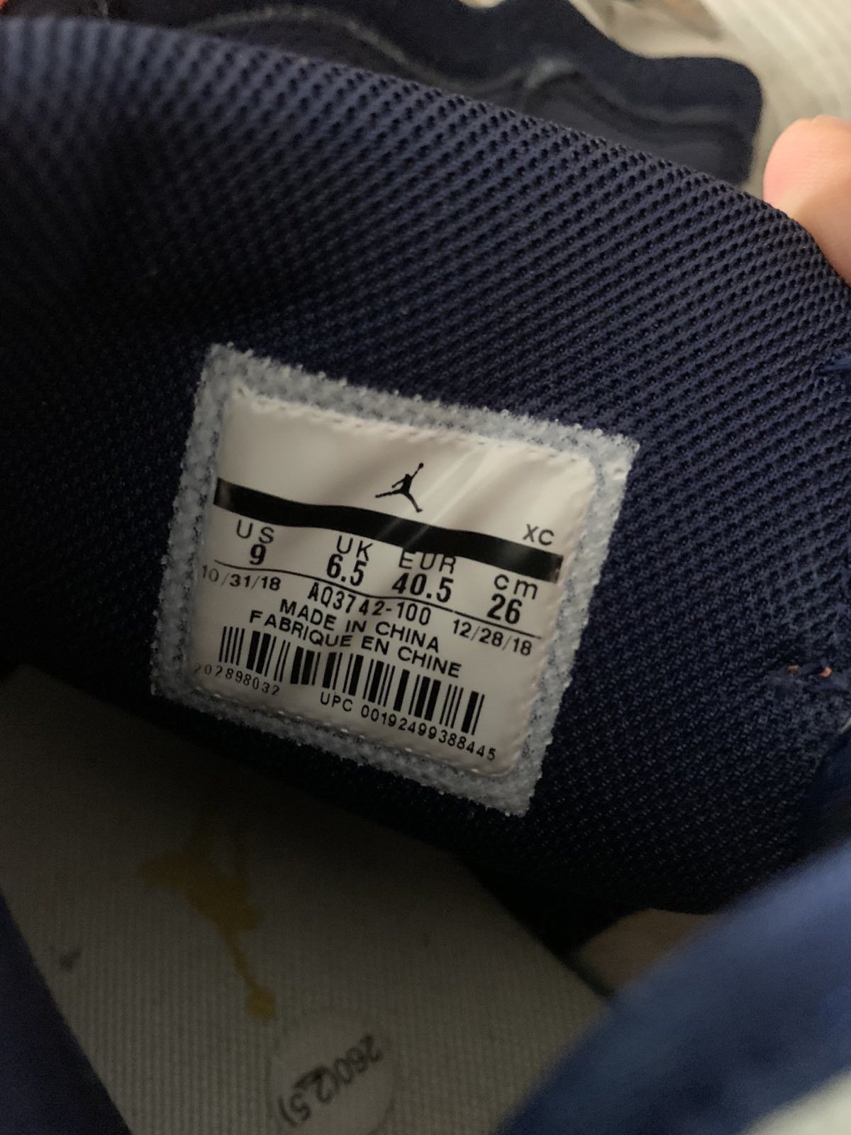 Jordan Brand Air Jordan 1 High Zip ‘Blue Void Citron’ Size US 9 / IT 39 - 13 Thumbnail
