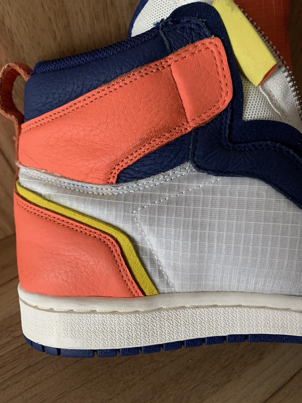 Jordan Brand Air Jordan 1 High Zip ‘Blue Void Citron’ Size US 9 / IT 39 - 10 Thumbnail