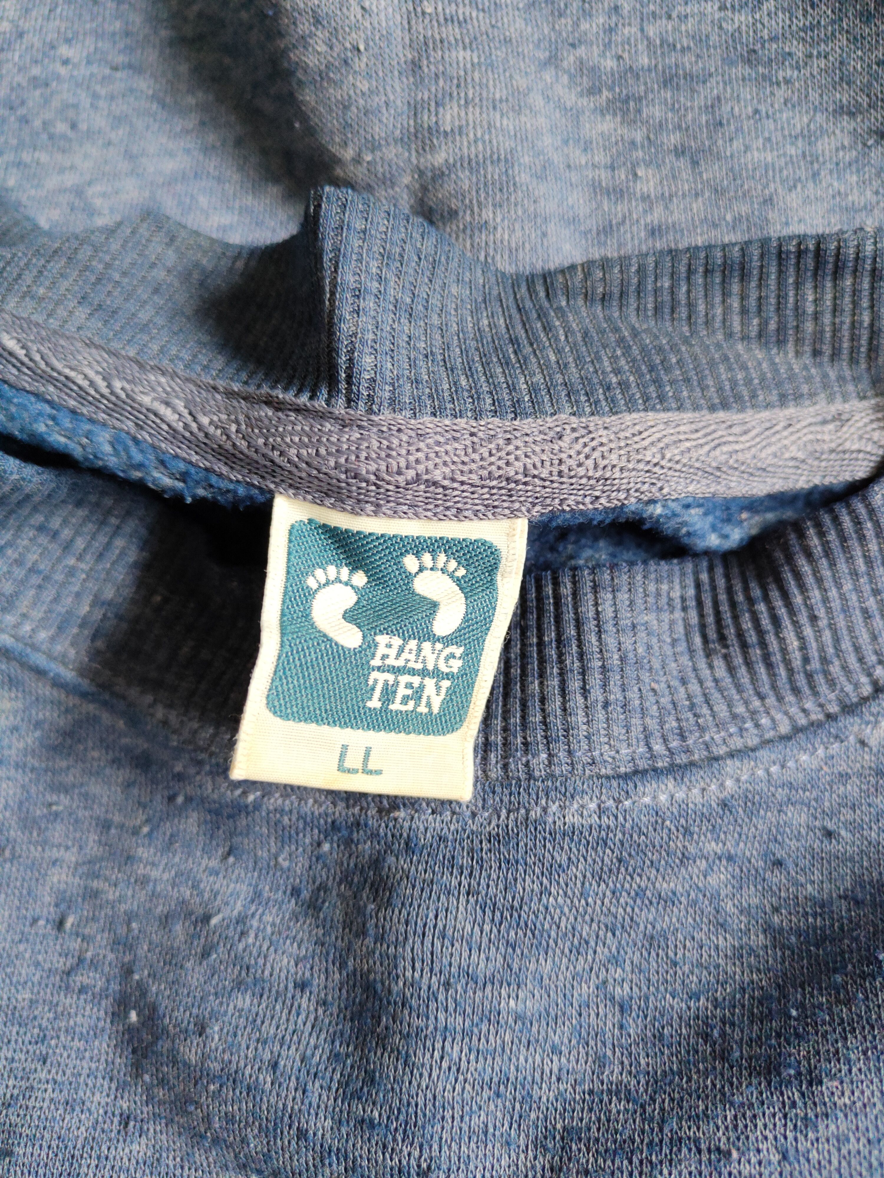 Hang Ten Hang Ten vintage Dark Blue Faded Sweatshirt #478B Size US L / EU 52-54 / 3 - 15 Thumbnail