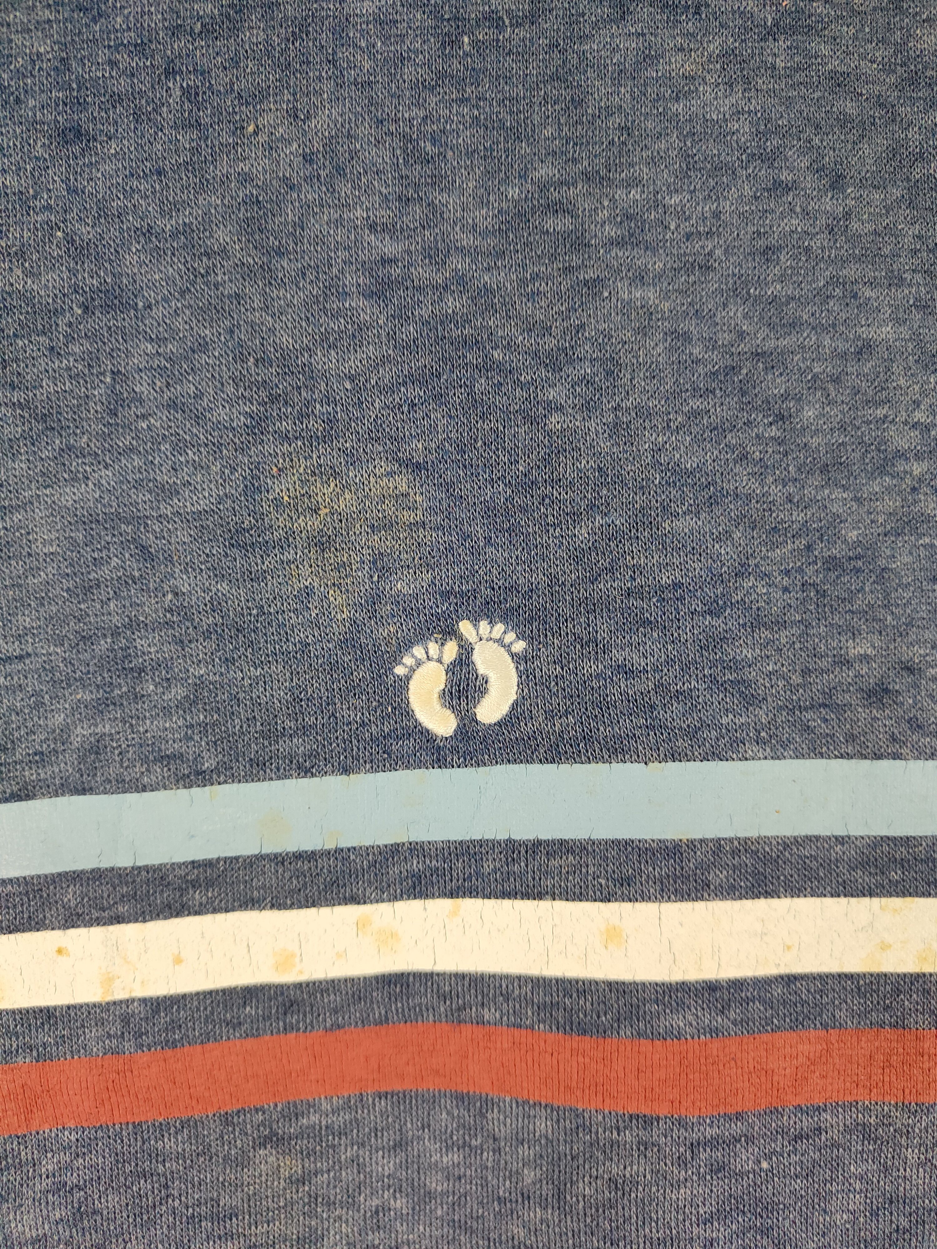 Hang Ten Hang Ten vintage Dark Blue Faded Sweatshirt #478B Size US L / EU 52-54 / 3 - 5 Thumbnail