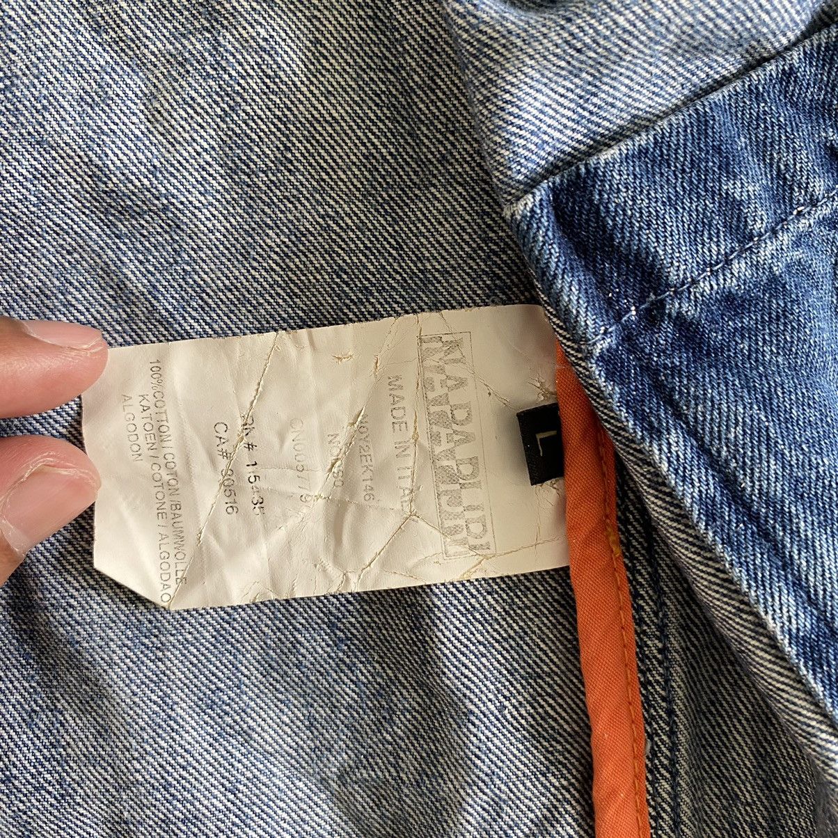 Napapijri Napapijri Made In Italy Washed Blue Denim Jacket Size US L / EU 52-54 / 3 - 16 Thumbnail