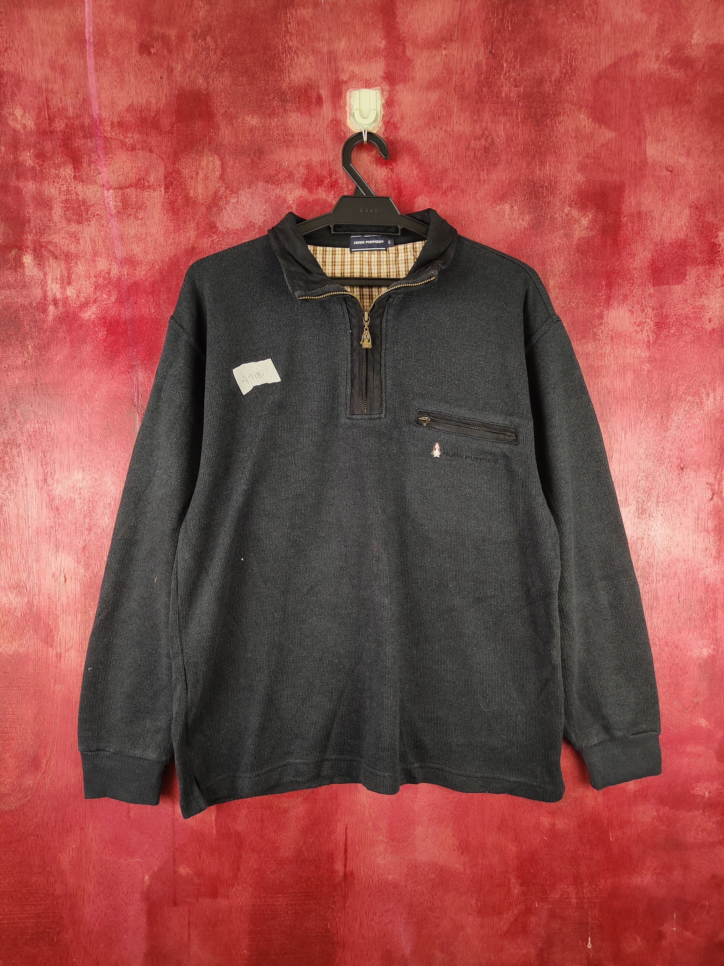 Hush Puppies Hush Puppies Black Sweatshirt #491B Size US S / EU 44-46 / 1 - 1 Thumbnail