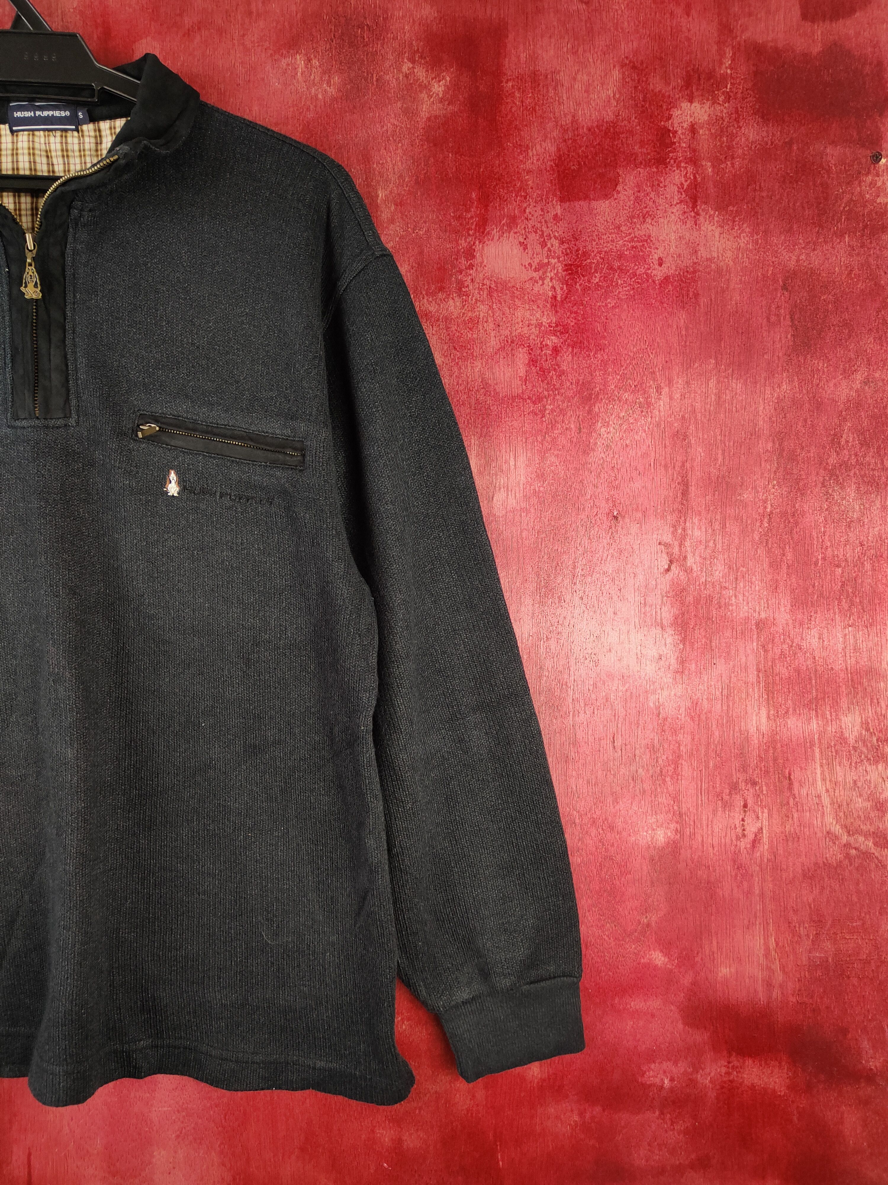 Hush Puppies Hush Puppies Black Sweatshirt #491B Size US S / EU 44-46 / 1 - 6 Thumbnail