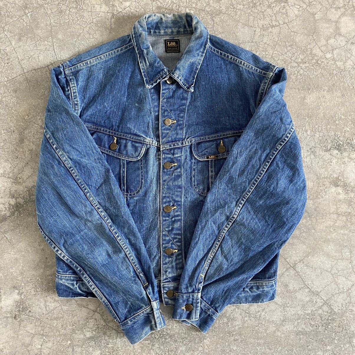Lee Vintage 70’s Lee 220J Sanforized Westerner Denim Jacket Size US L / EU 52-54 / 3 - 6 Thumbnail