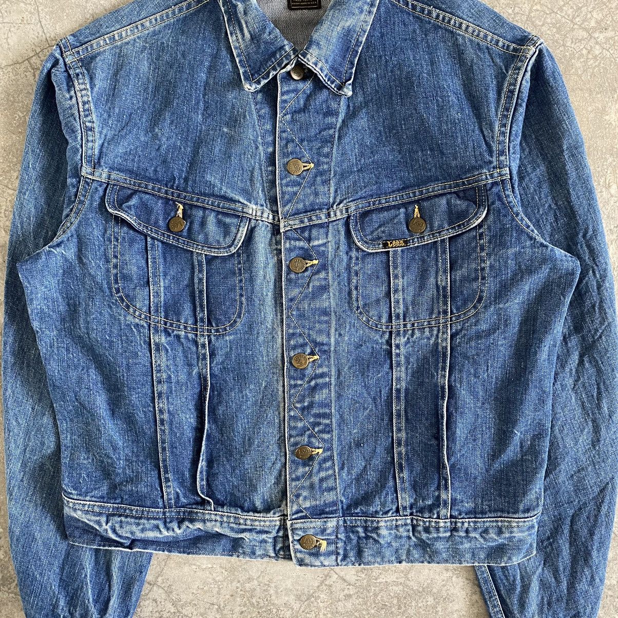 Lee Vintage 70’s Lee 220J Sanforized Westerner Denim Jacket Size US L / EU 52-54 / 3 - 4 Thumbnail