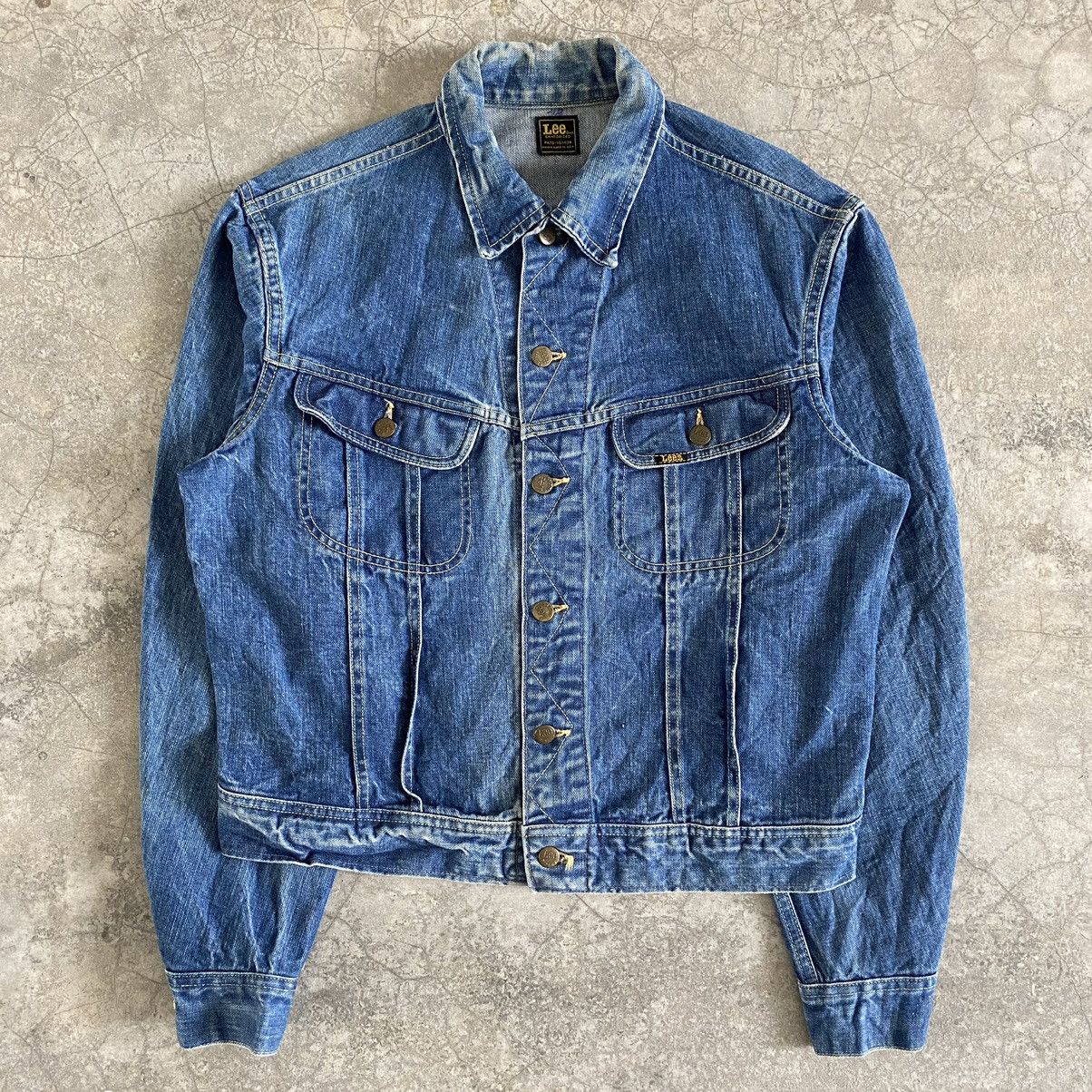 Lee Vintage 70’s Lee 220J Sanforized Westerner Denim Jacket Size US L / EU 52-54 / 3 - 1 Thumbnail