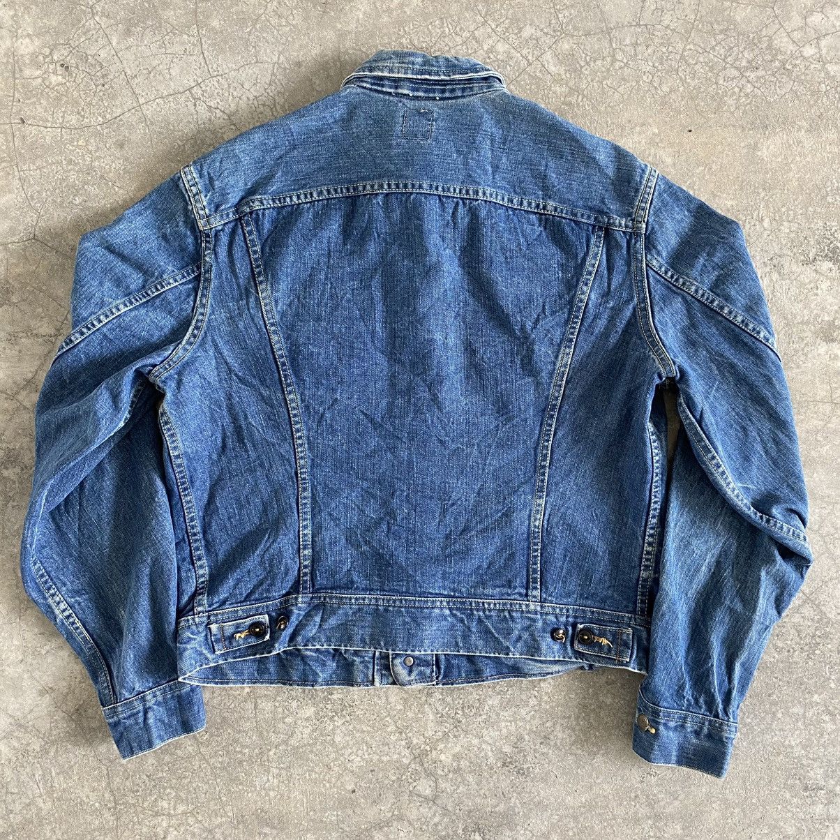 Lee Vintage 70’s Lee 220J Sanforized Westerner Denim Jacket Size US L / EU 52-54 / 3 - 10 Thumbnail
