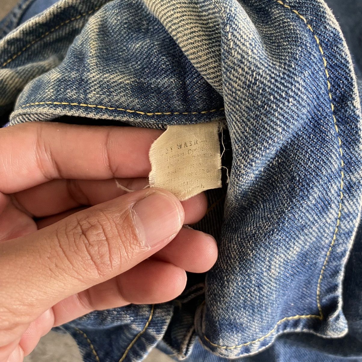 Lee Vintage 70’s Lee 220J Sanforized Westerner Denim Jacket Size US L / EU 52-54 / 3 - 17 Thumbnail