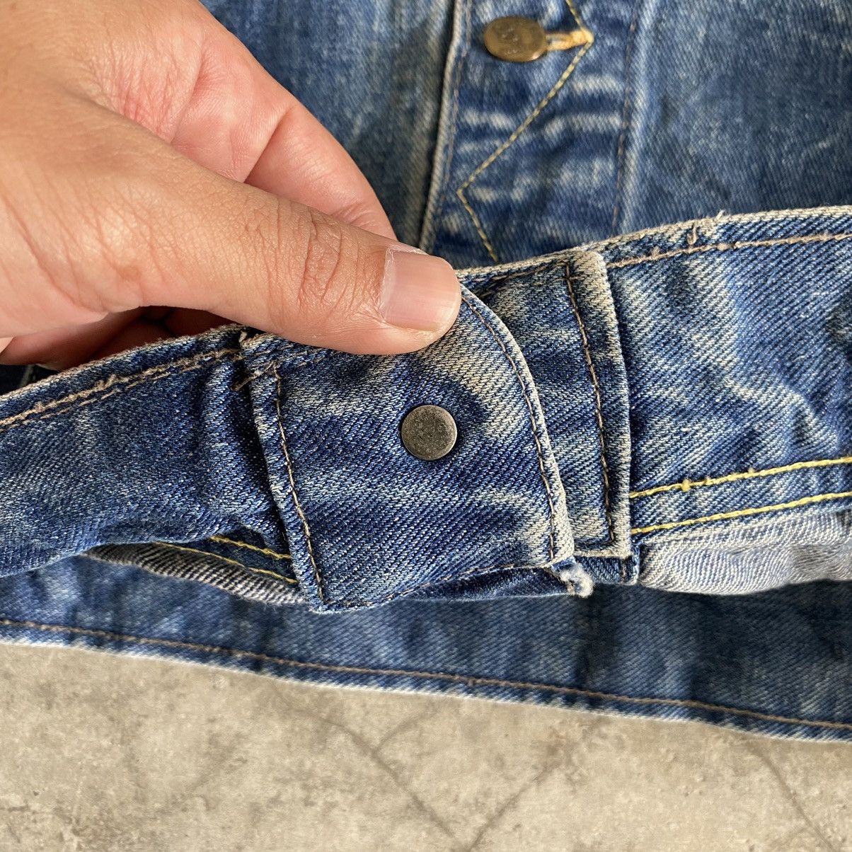 Lee Vintage 70’s Lee 220J Sanforized Westerner Denim Jacket Size US L / EU 52-54 / 3 - 8 Thumbnail