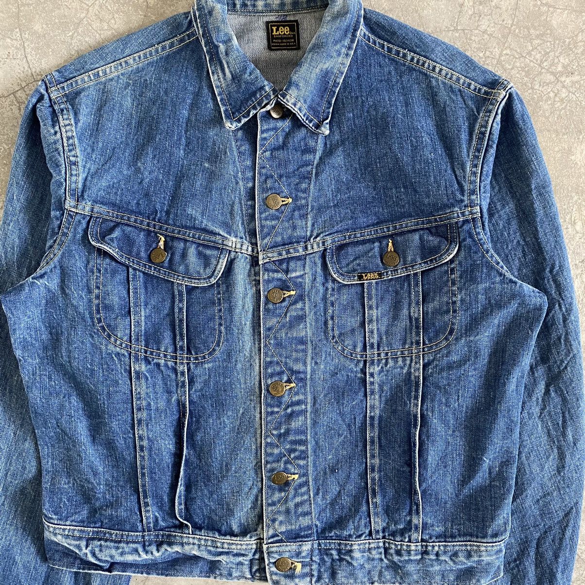 Lee Vintage 70’s Lee 220J Sanforized Westerner Denim Jacket Size US L / EU 52-54 / 3 - 2 Thumbnail