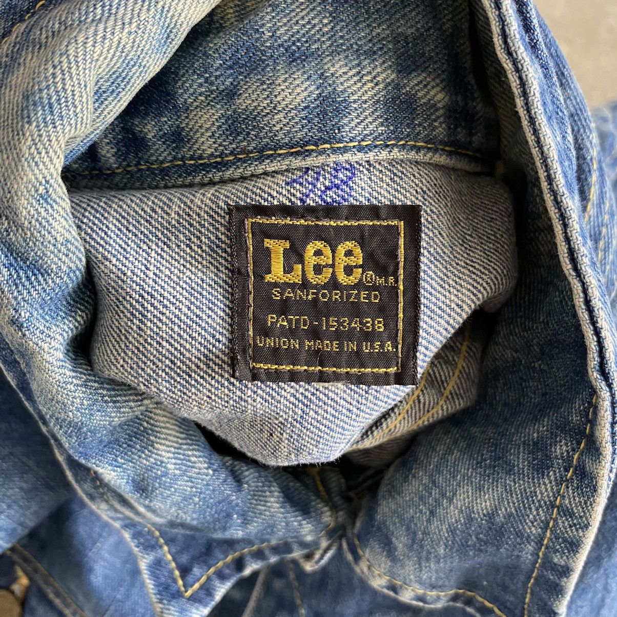 Lee Vintage 70’s Lee 220J Sanforized Westerner Denim Jacket Size US L / EU 52-54 / 3 - 16 Thumbnail