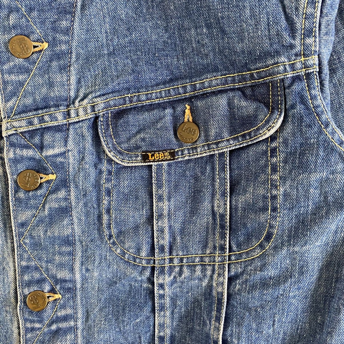 Lee Vintage 70’s Lee 220J Sanforized Westerner Denim Jacket Size US L / EU 52-54 / 3 - 5 Thumbnail