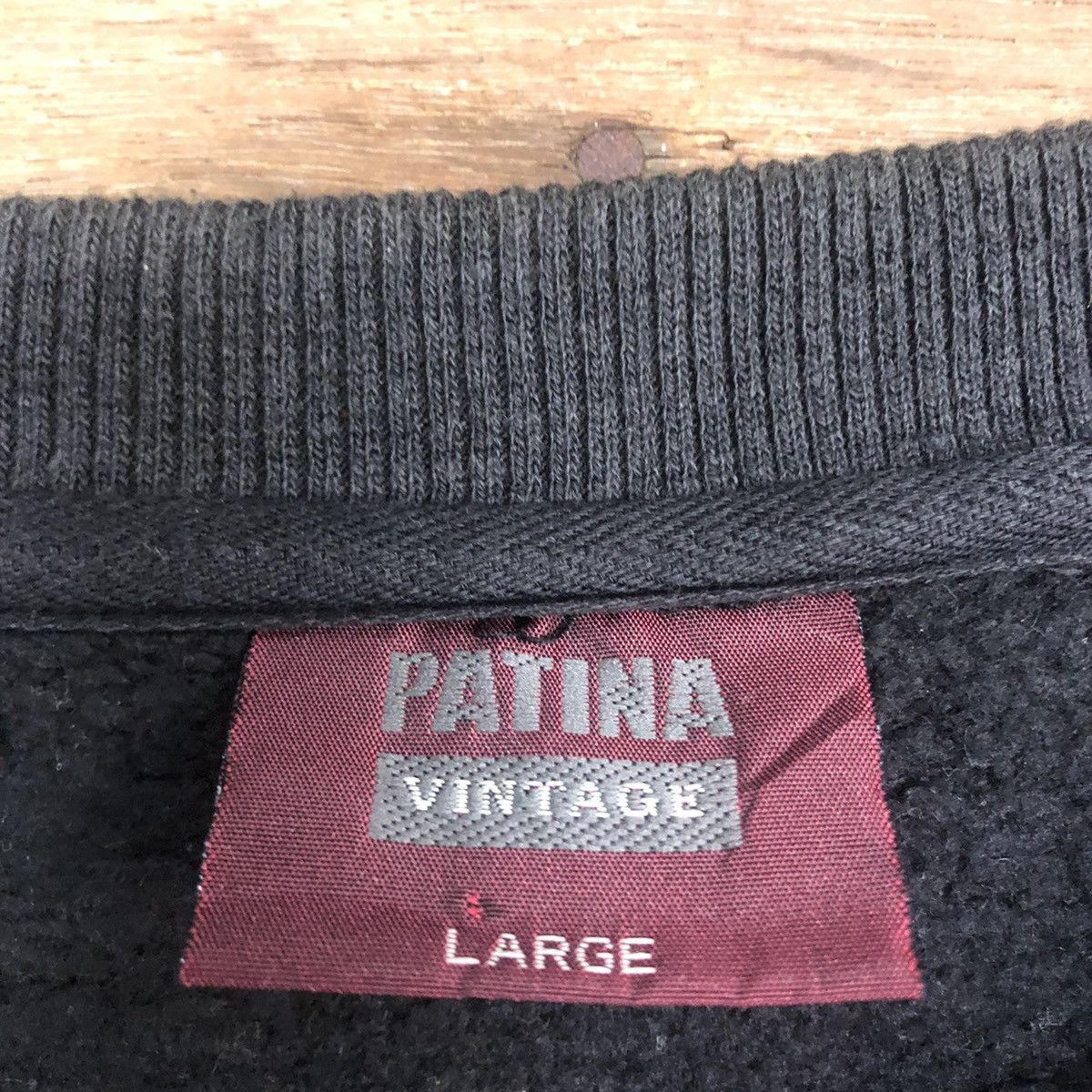 Japanese Brand × Vintage Patina Vintage Black Sweatshirt #331B Size US L / EU 52-54 / 3 - 12 Thumbnail