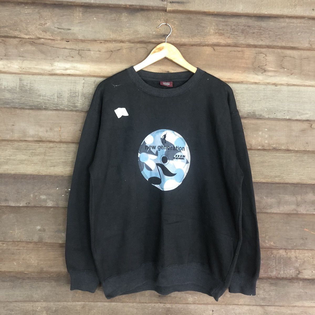 Japanese Brand × Vintage Patina Vintage Black Sweatshirt #331B Size US L / EU 52-54 / 3 - 3 Thumbnail