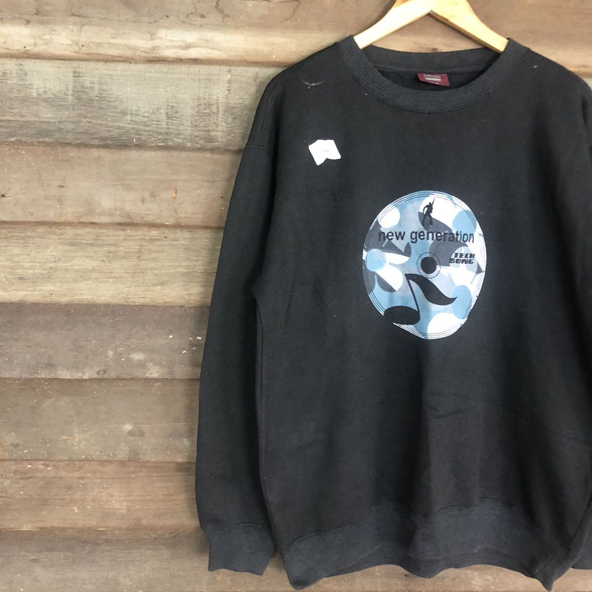 Japanese Brand × Vintage Patina Vintage Black Sweatshirt #331B Size US L / EU 52-54 / 3 - 7 Thumbnail