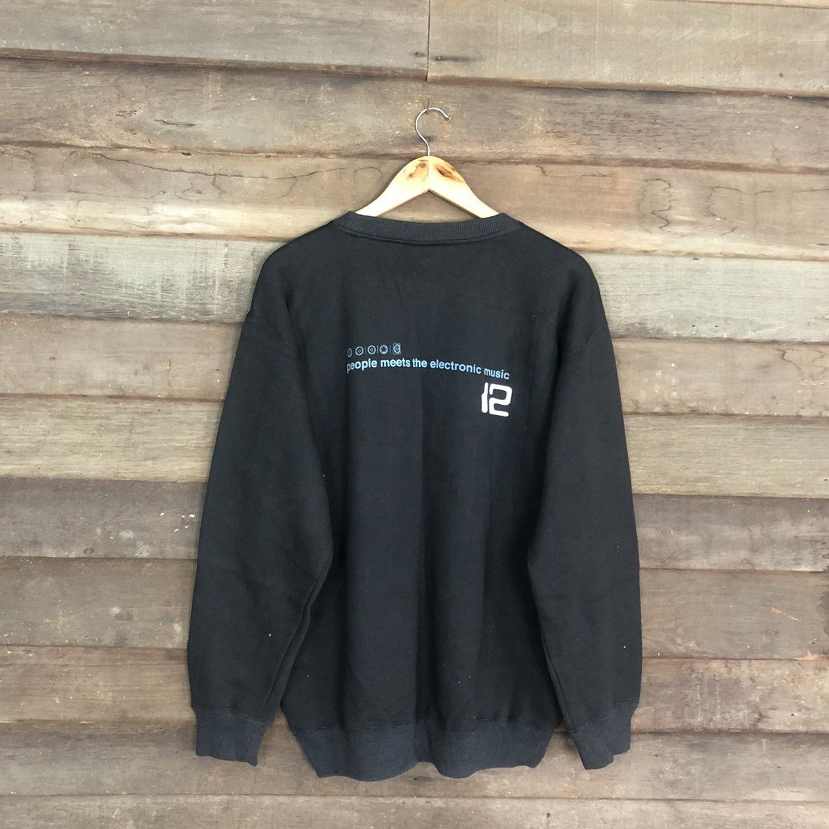 Japanese Brand × Vintage Patina Vintage Black Sweatshirt #331B Size US L / EU 52-54 / 3 - 14 Thumbnail