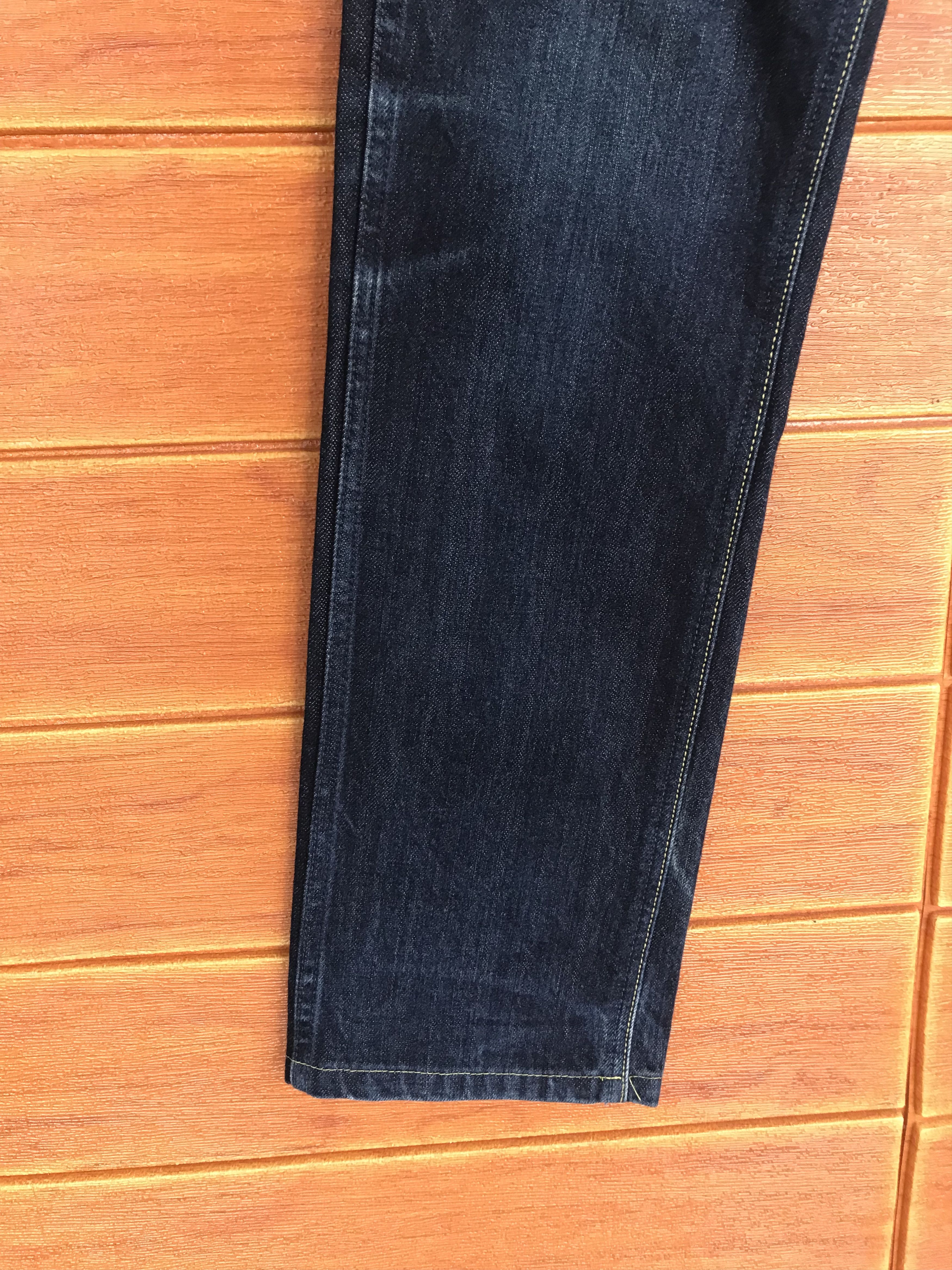 Kapital Vintage 90s BLUE BLUE Japan Pure Indigo Denim Jeans Size US 30 / EU 46 - 4 Thumbnail