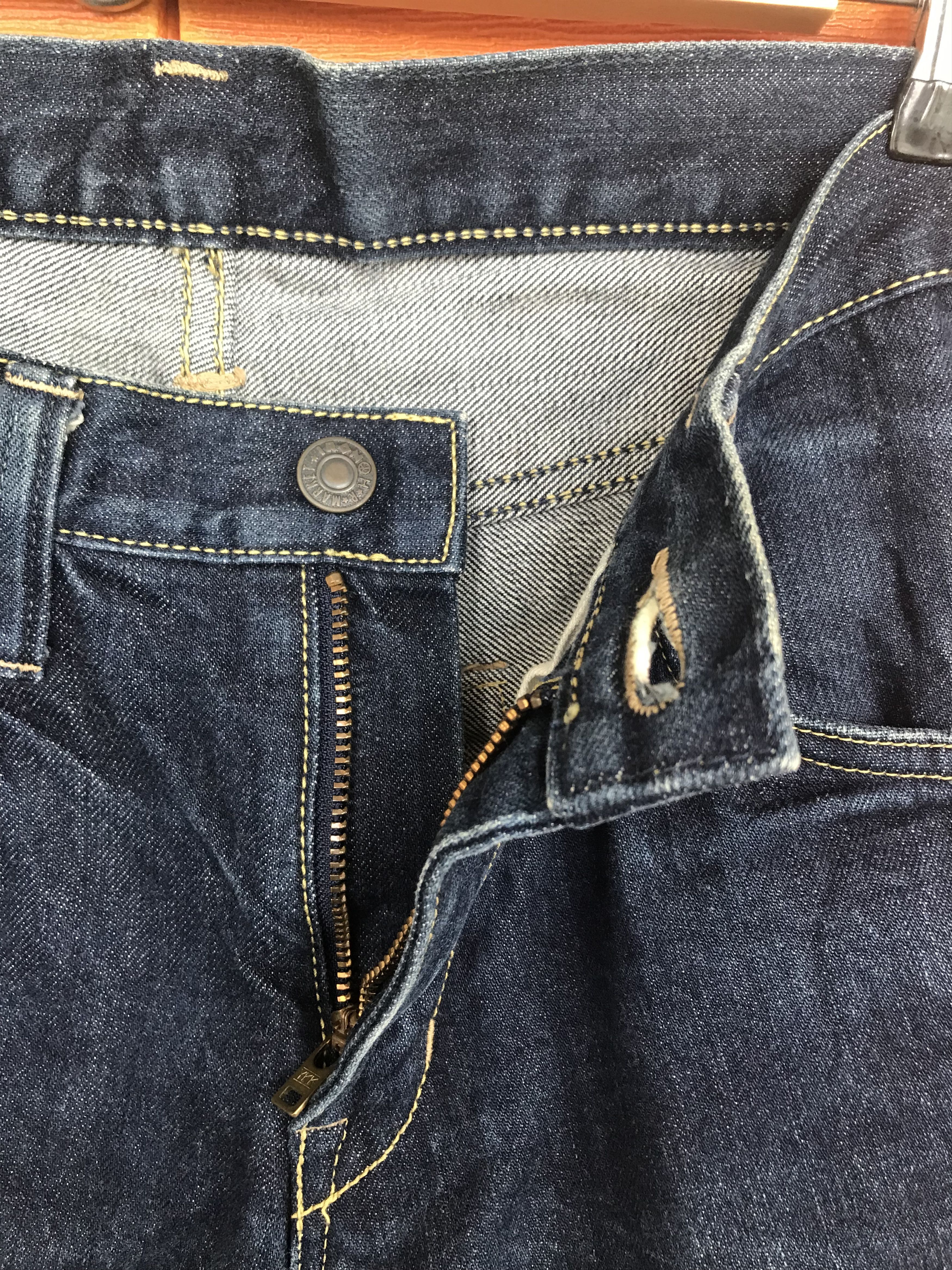 Kapital Vintage 90s BLUE BLUE Japan Pure Indigo Denim Jeans Size US 30 / EU 46 - 12 Thumbnail