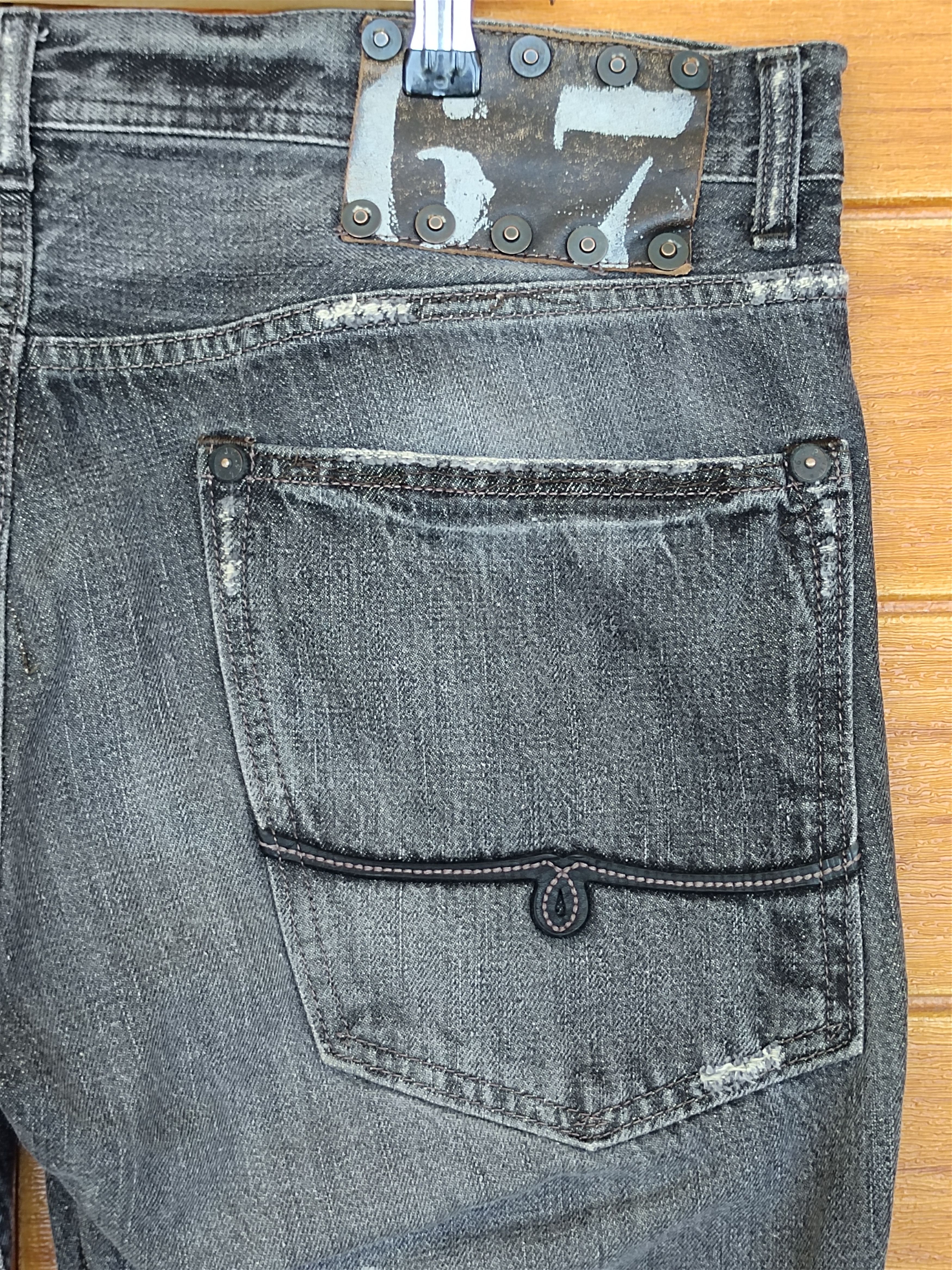 Polo Ralph Lauren Vintage Polo Ralph Lauren Clawmark Distress Denim Jeans Size US 35 - 17 Thumbnail