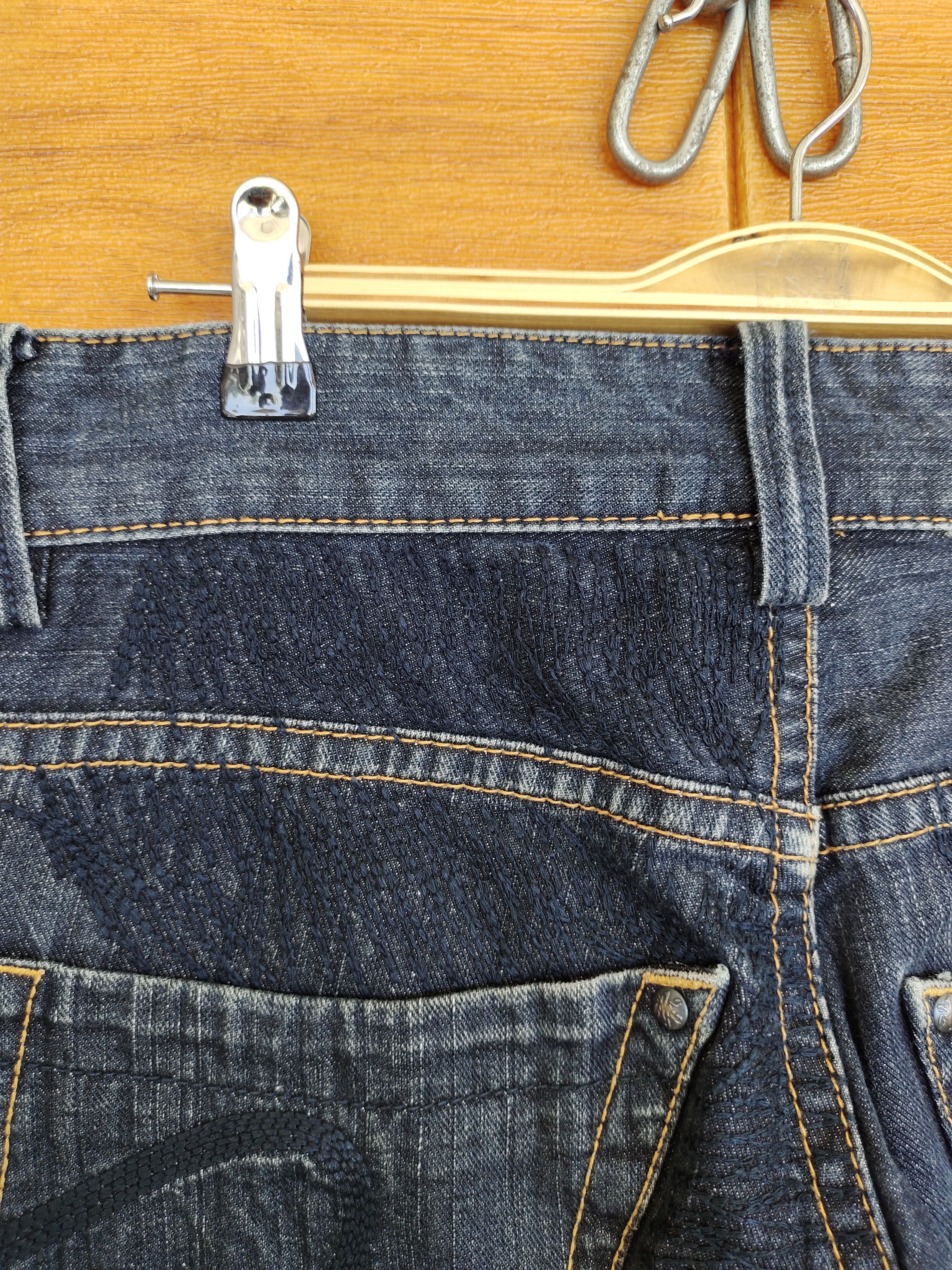 5351 POUR LES HOMMES Vintage 291295=Homme Japan Embroidered Stitch Denim Jeans Size US 30 / EU 46 - 14 Thumbnail
