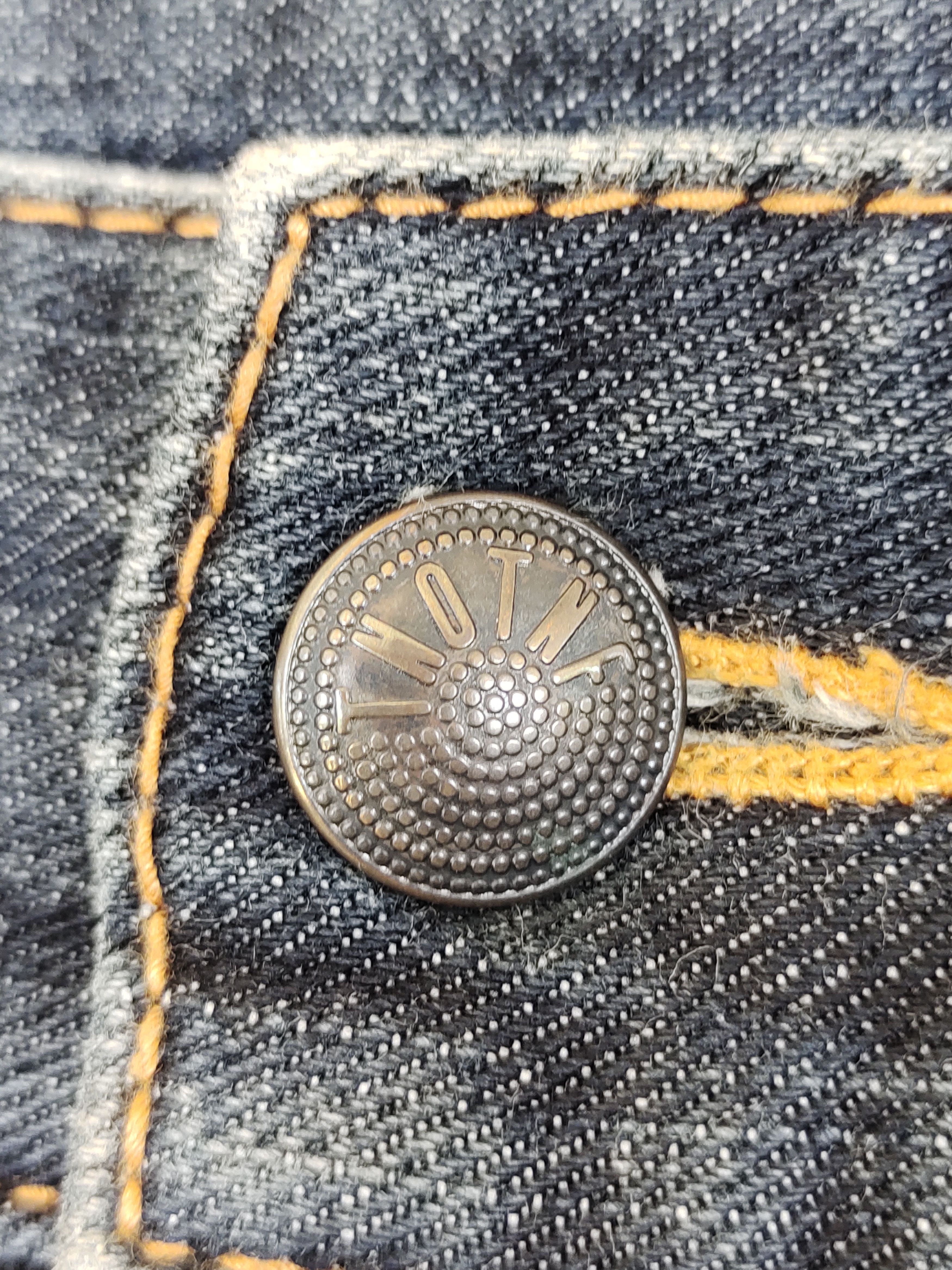 5351 POUR LES HOMMES Vintage 291295=Homme Japan Embroidered Stitch Denim Jeans Size US 30 / EU 46 - 17 Thumbnail