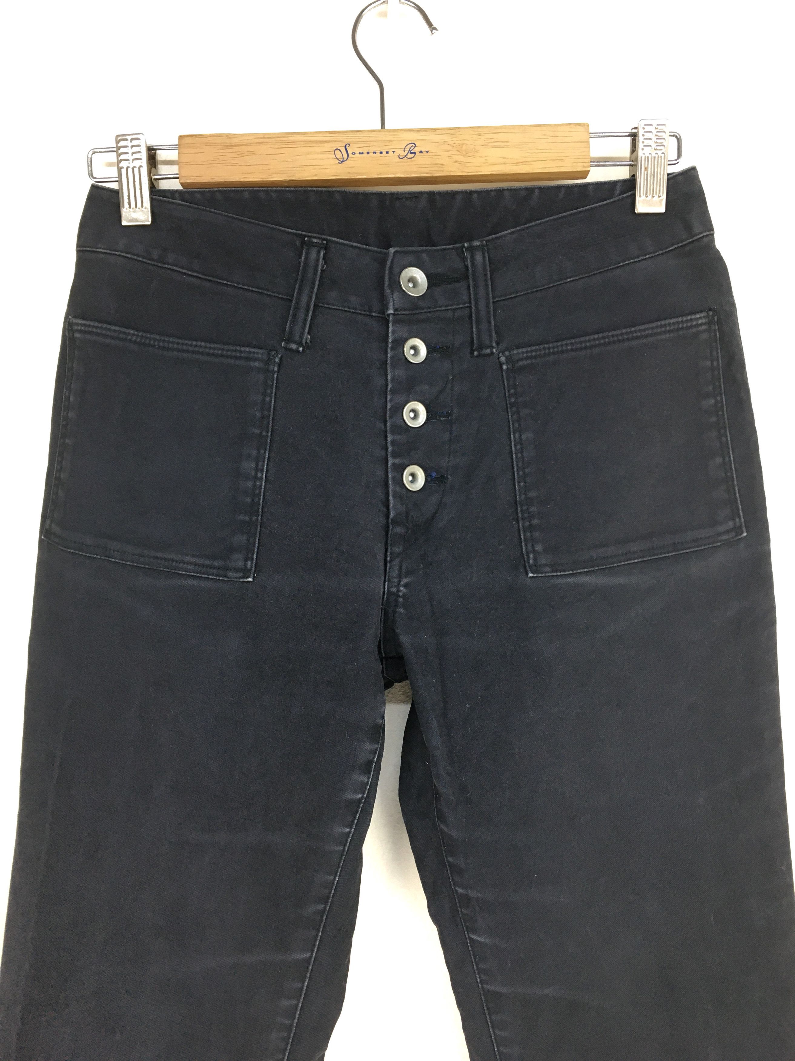 Kapital Vintage 90s 45rpm Japan Wax Cotton Pants Size US 27 - 2 Thumbnail