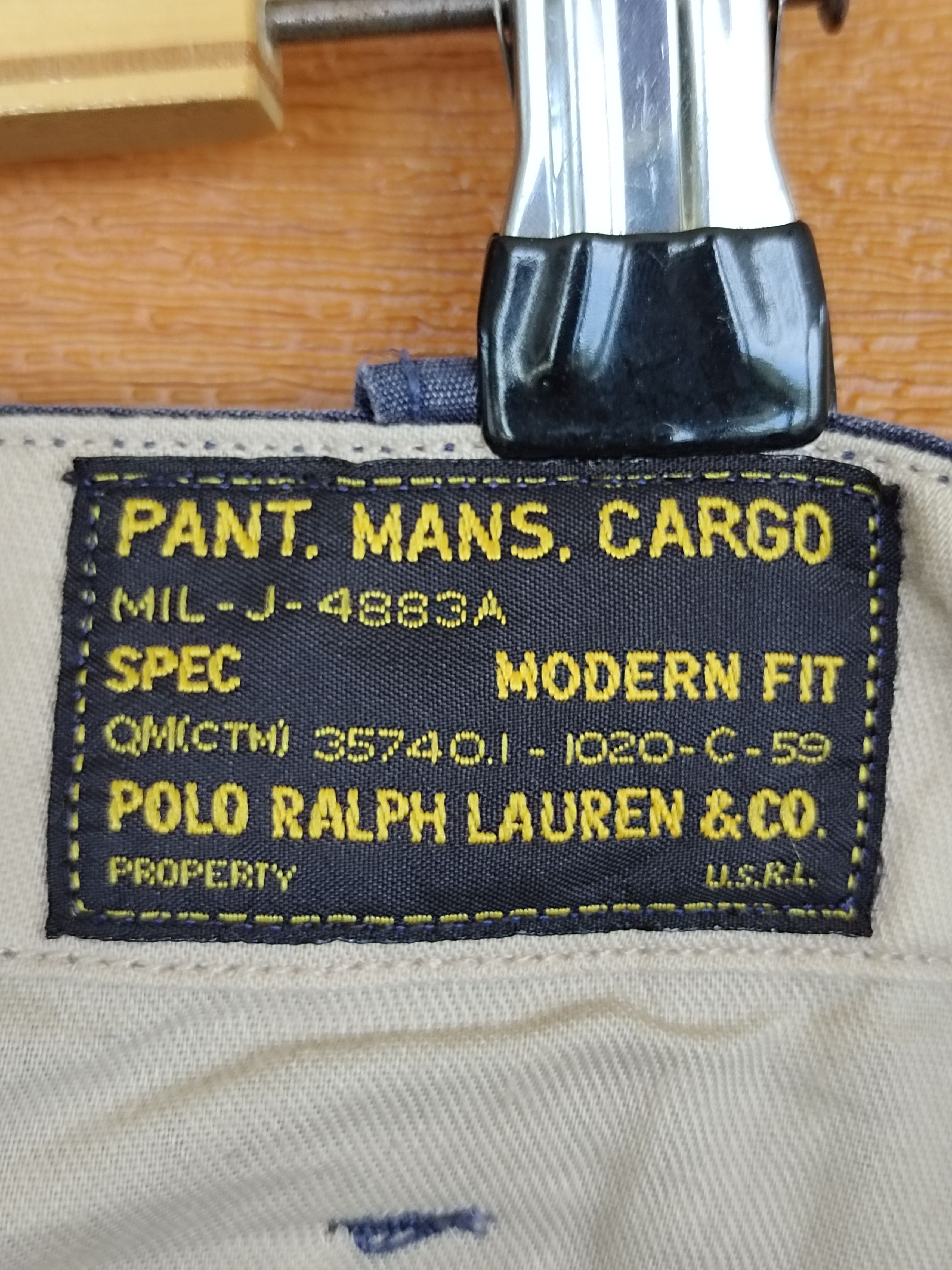 Polo Ralph Lauren Polo Ralph Lauren RL-067 Modern Fit Cargo Pants Size US 35 - 17 Thumbnail