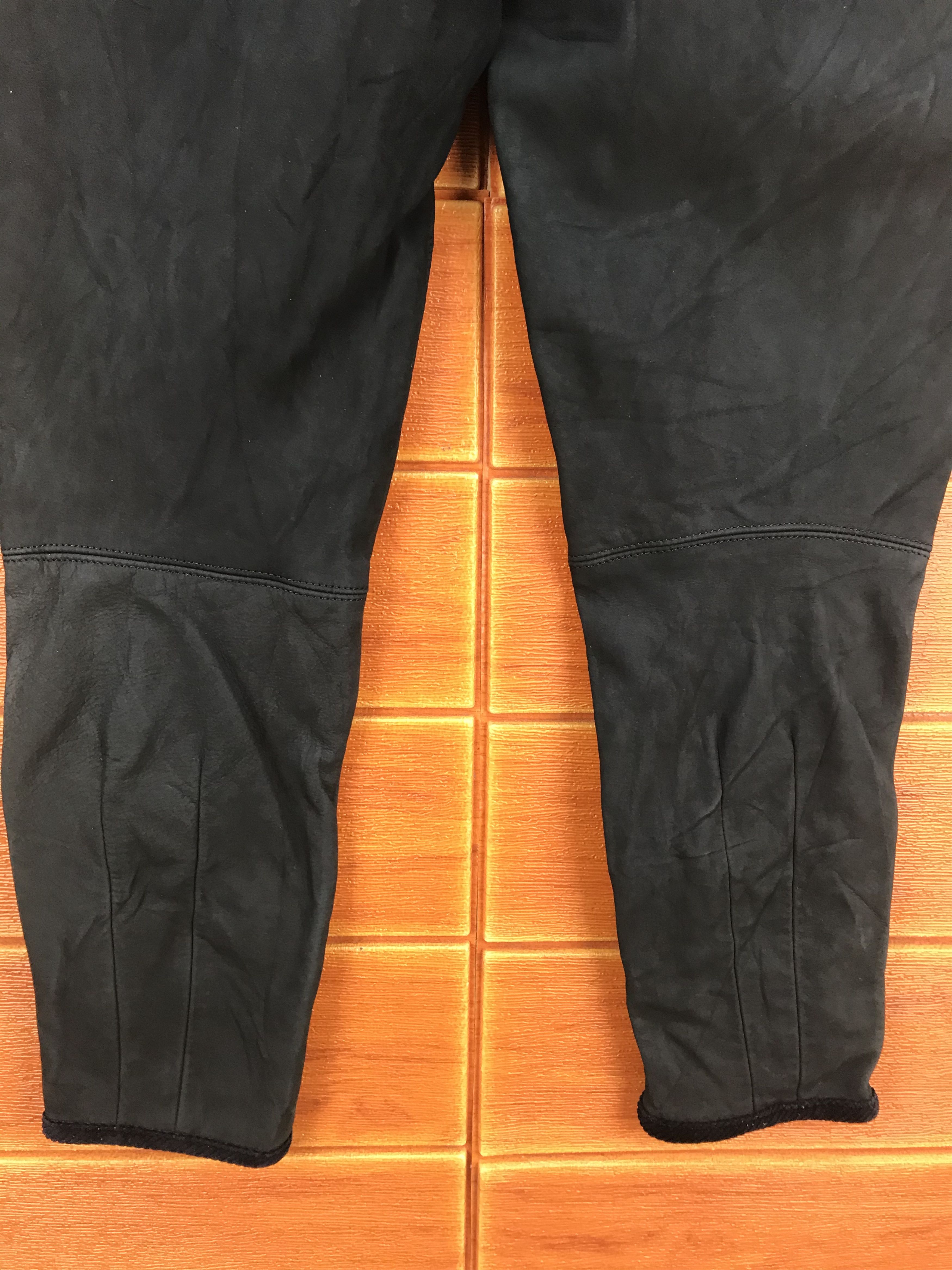 Genuine Leather JUNKO SHIMADA PART 2 Leather Pants Size 28" / US 6 / IT 42 - 8 Thumbnail