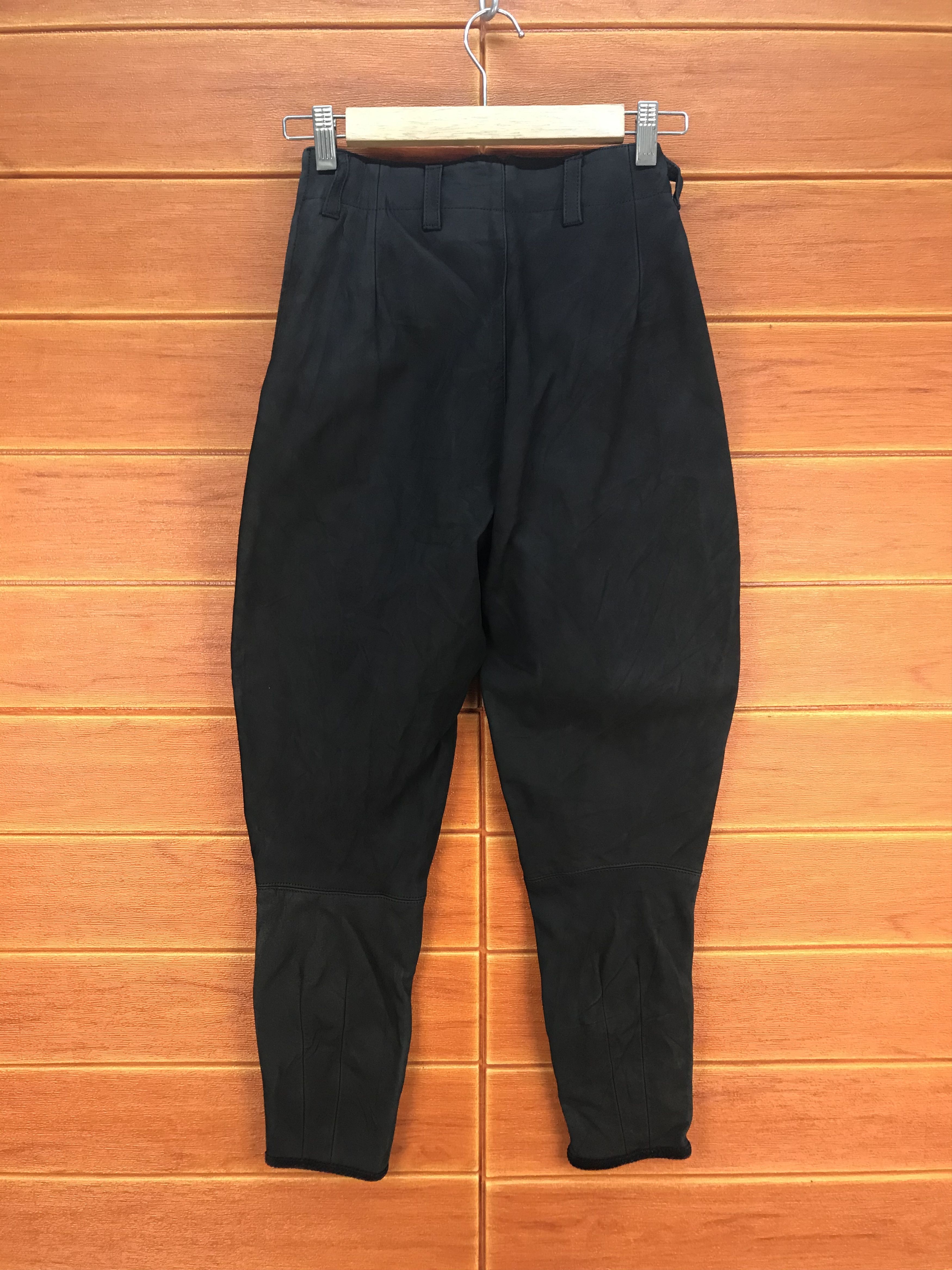 Genuine Leather JUNKO SHIMADA PART 2 Leather Pants Size 28" / US 6 / IT 42 - 7 Thumbnail