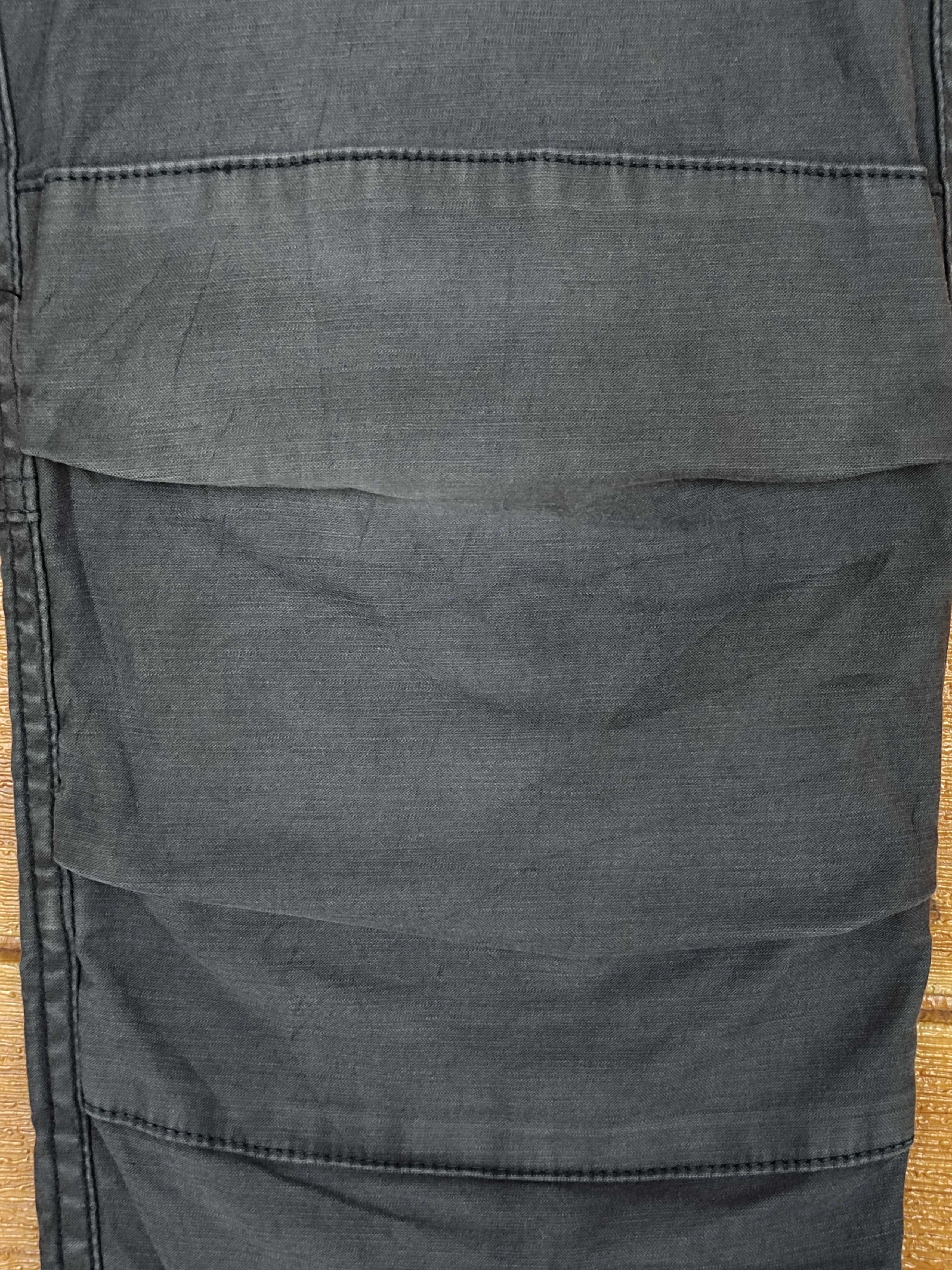 If Six Was Nine VADEL Japan Black Faded Rider Biker Pants Size US 32 / EU 48 - 4 Thumbnail