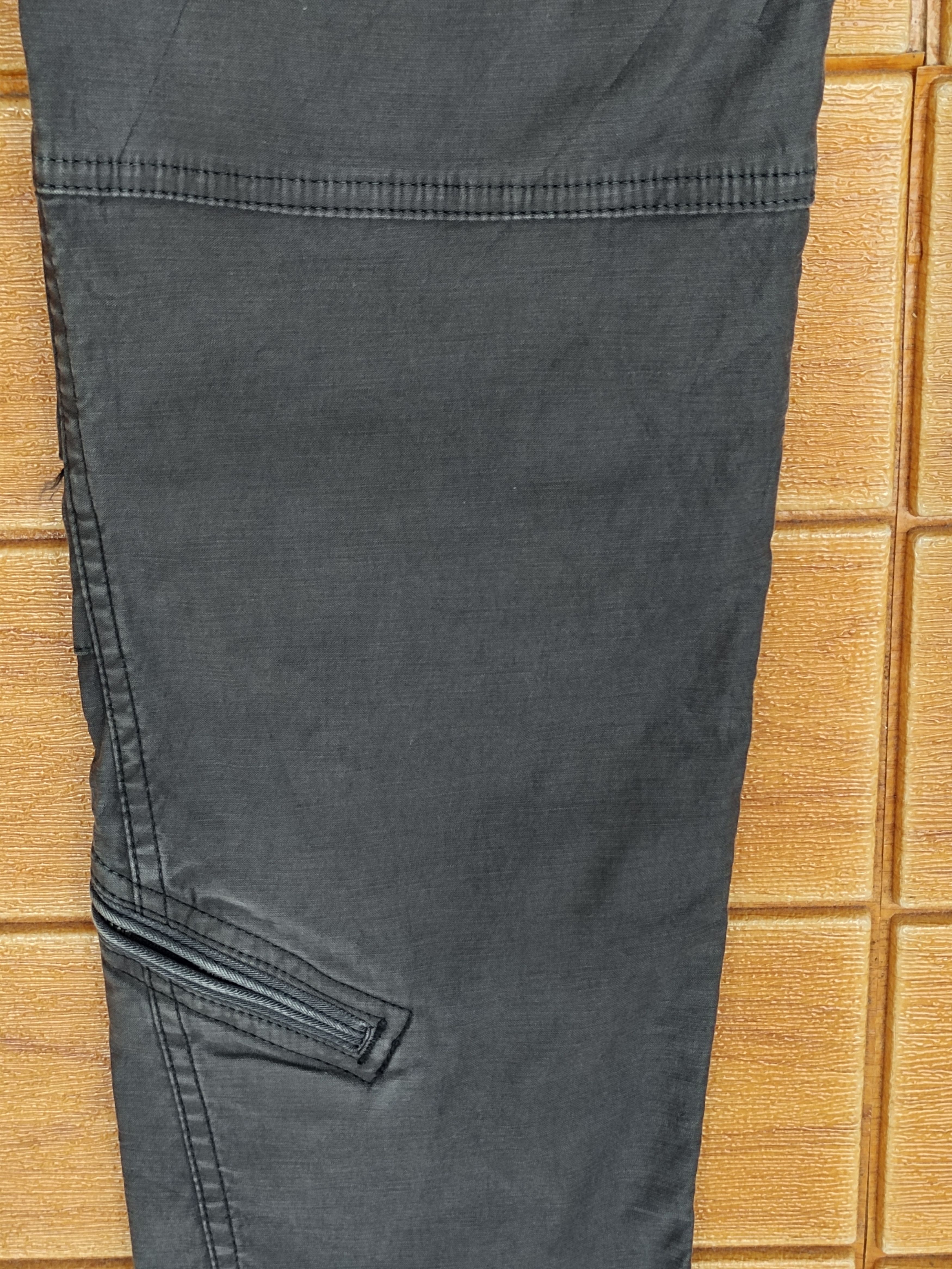 If Six Was Nine VADEL Japan Black Faded Rider Biker Pants Size US 32 / EU 48 - 15 Thumbnail