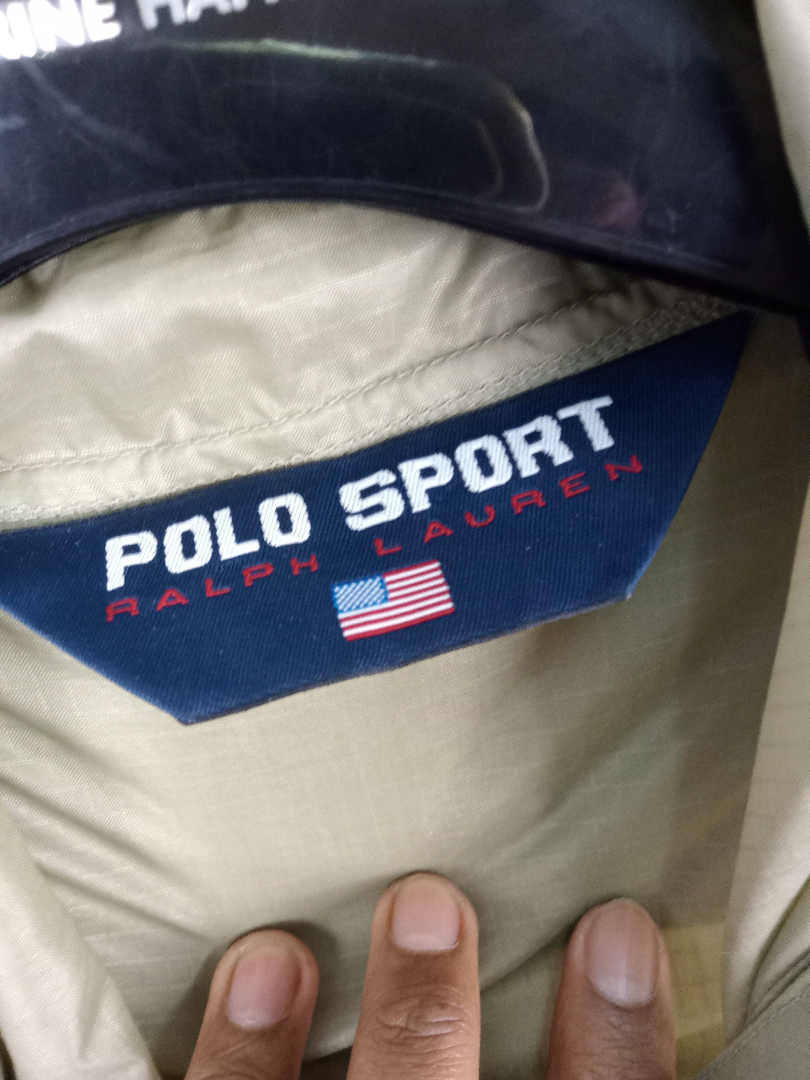 Polo Ralph Lauren × Vintage Vintage Polo Sport Ralph Lauren Windbreaker Jacket Size US M / EU 48-50 / 2 - 6 Thumbnail
