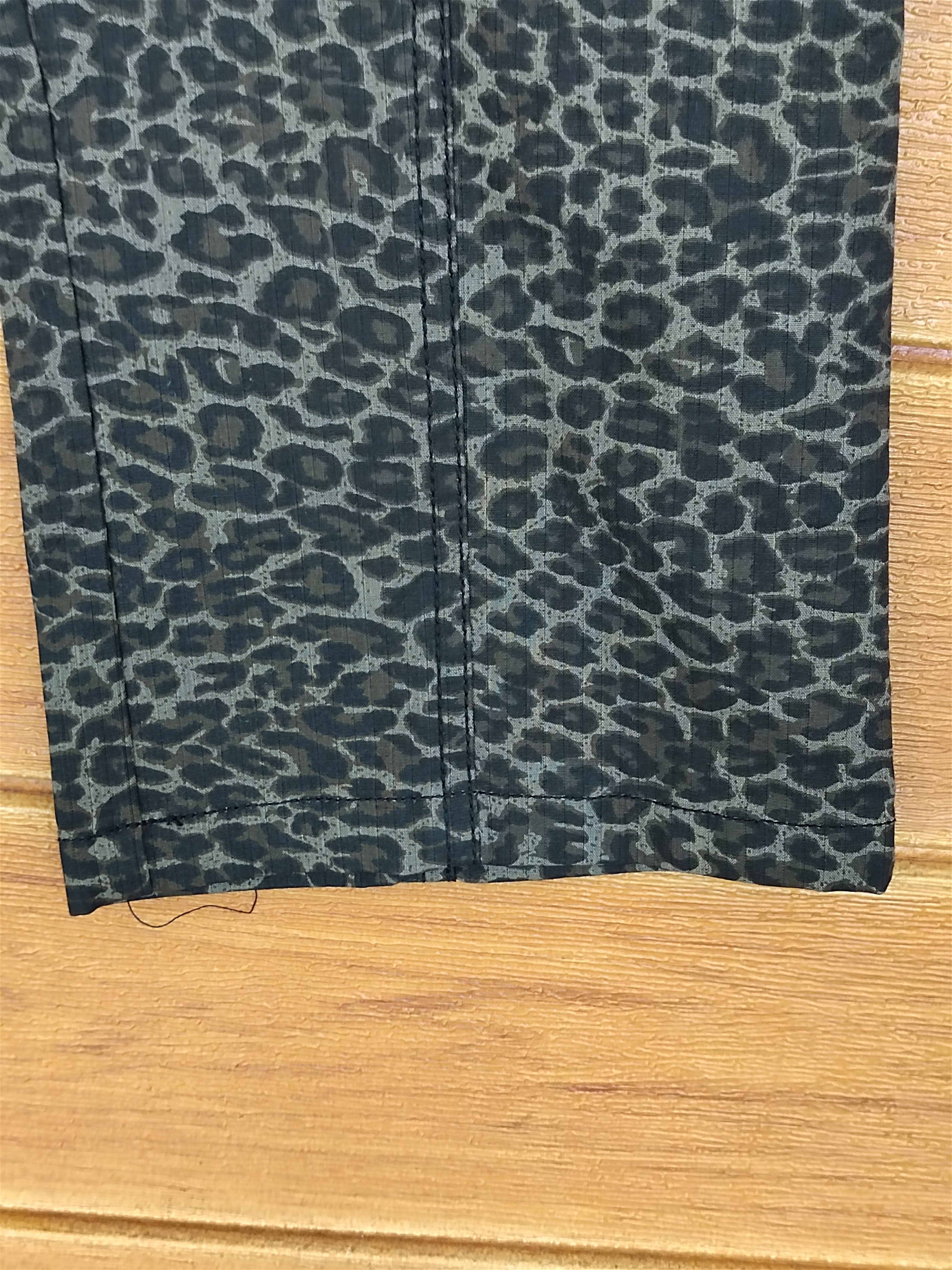 14th Addiction Japan ALGONQUINS Leopard Punk Bondage Drop Crotch Pants Size US 29 - 10 Thumbnail