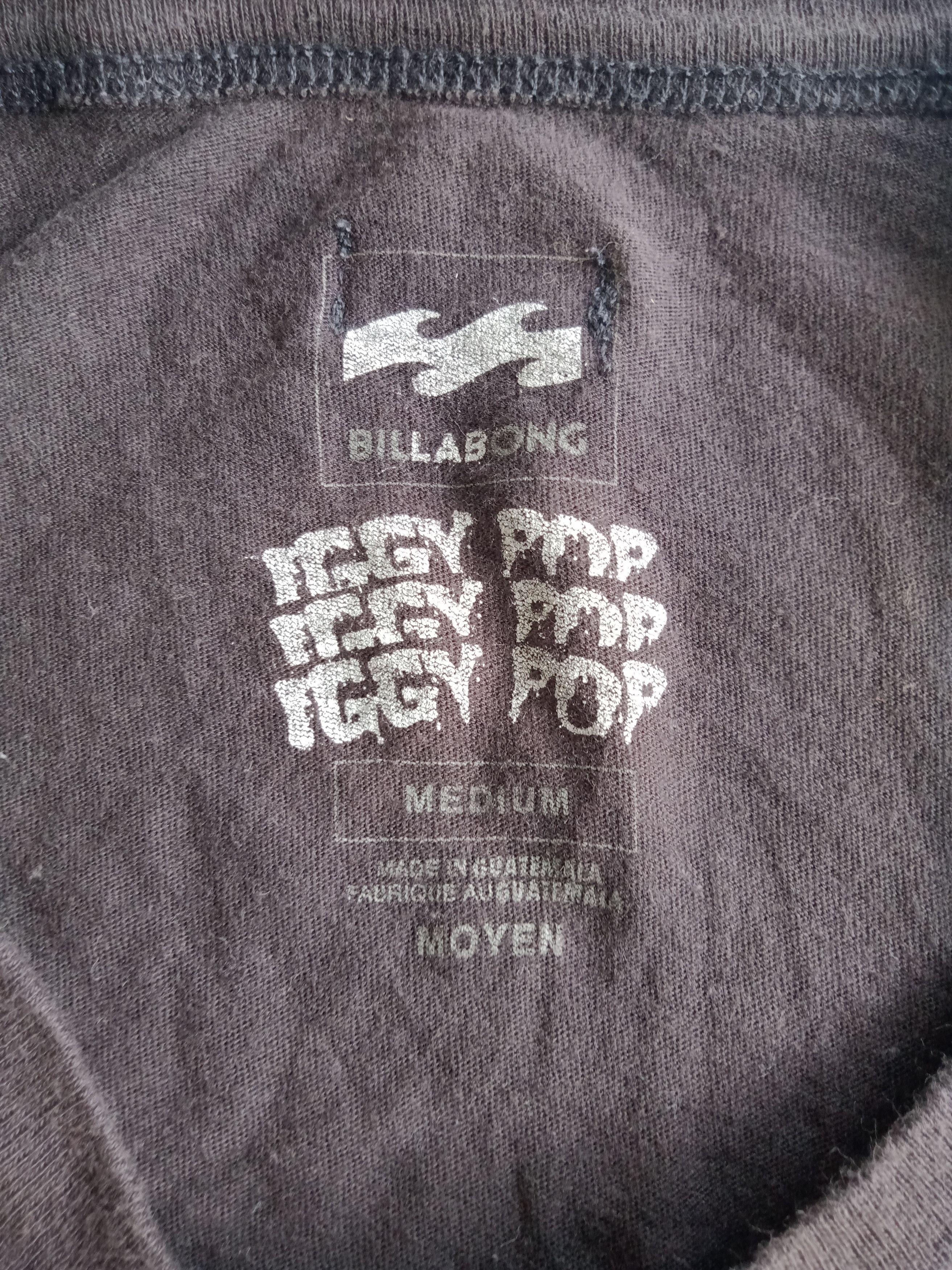 Band Tees × Billabong × Rockstar Games Billabong X Iggy Pop And The Stooges Size US M / EU 48-50 / 2 - 12 Thumbnail