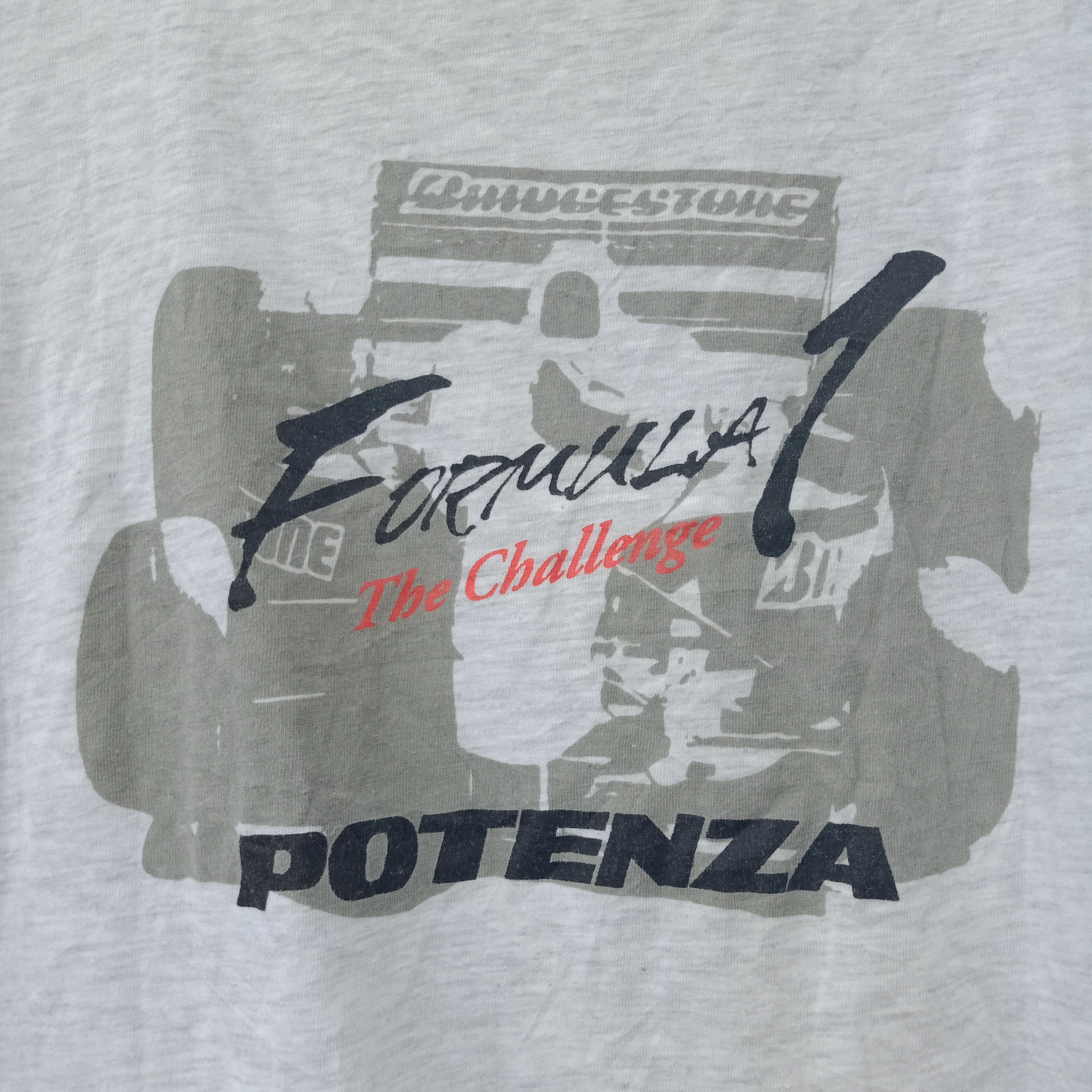 Vintage Vintage Potenza Bridgestone Formula One Tshirt Size US M / EU 48-50 / 2 - 8 Thumbnail