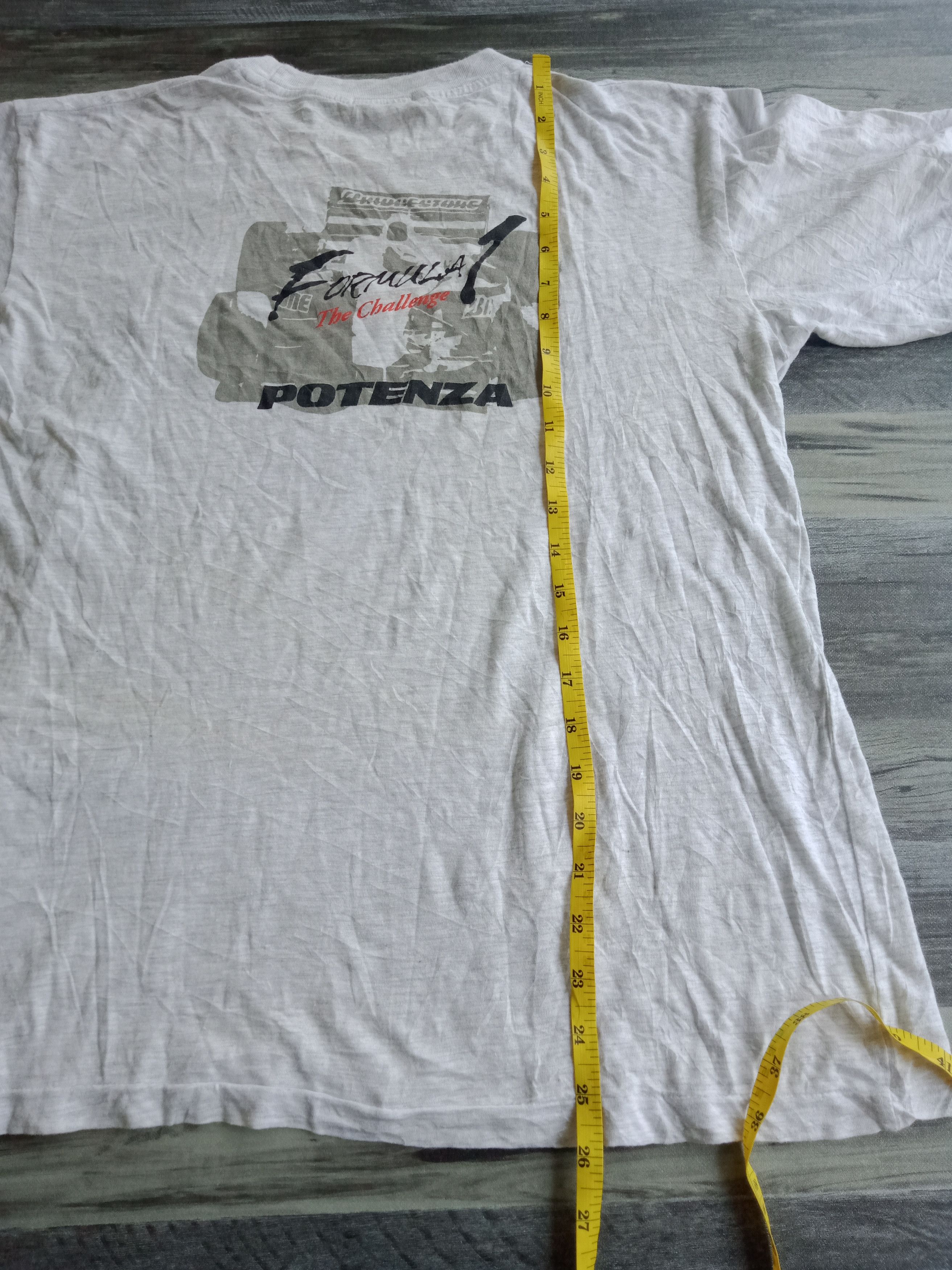 Vintage Vintage Potenza Bridgestone Formula One Tshirt Size US M / EU 48-50 / 2 - 13 Thumbnail