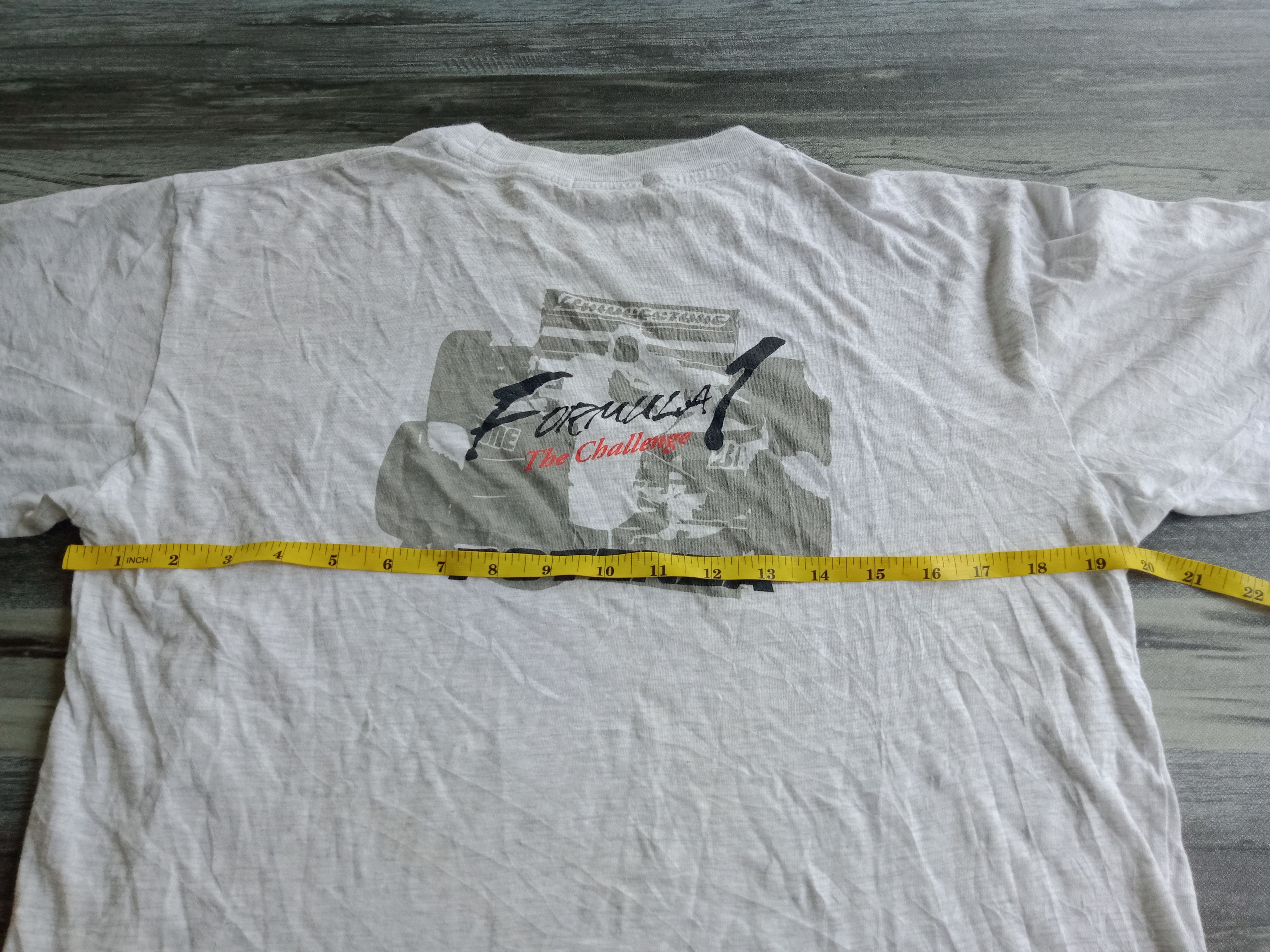 Vintage Vintage Potenza Bridgestone Formula One Tshirt Size US M / EU 48-50 / 2 - 12 Thumbnail